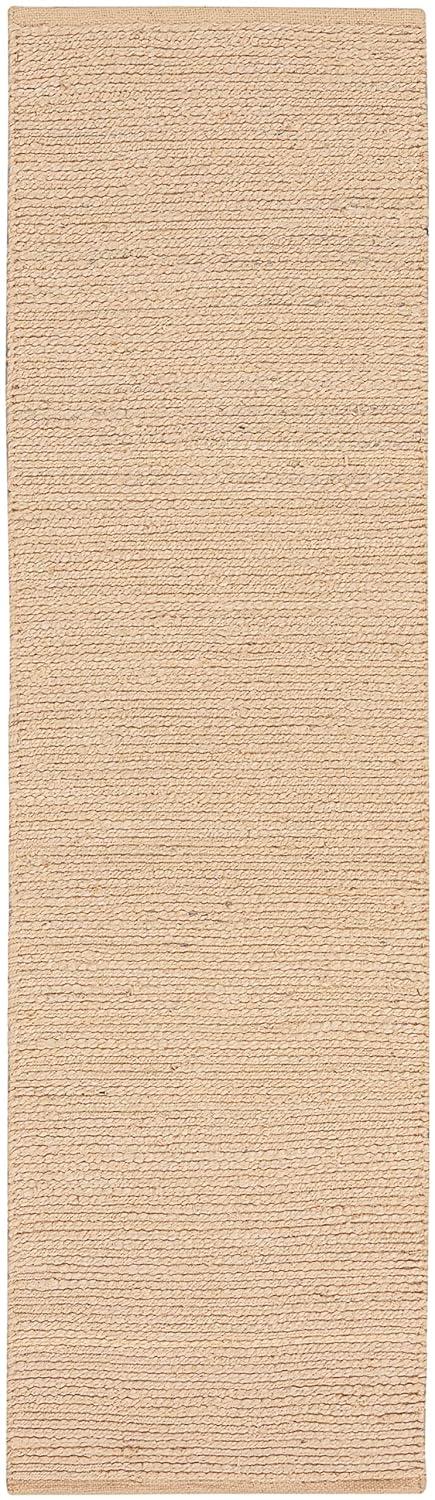 Nourison Hand Woven Natural Jute Rug Bleached 2'3" x 8'