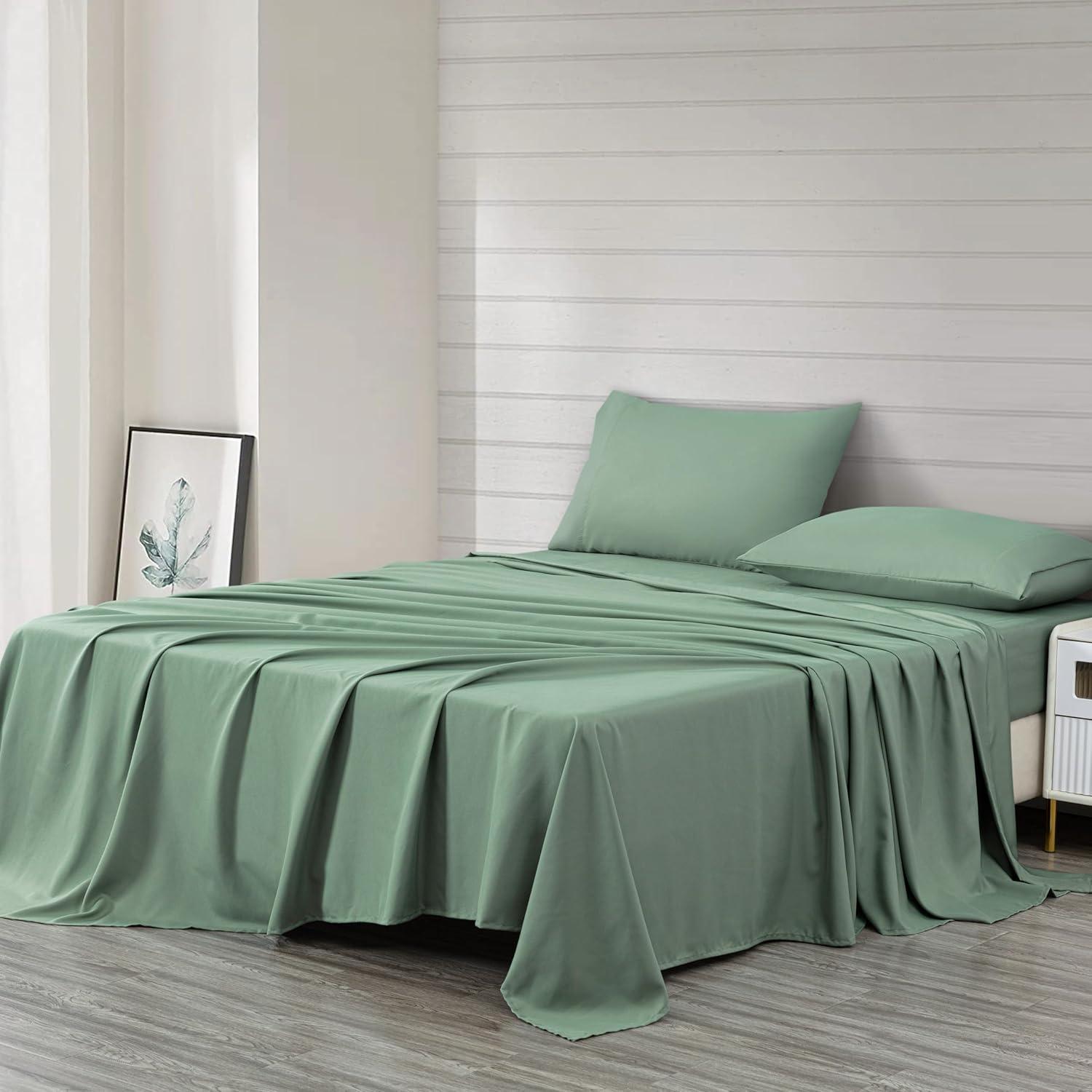 Southshore Fine Linens Extra Deep Pocket Sheet Set, easy care, wrinkle resistant