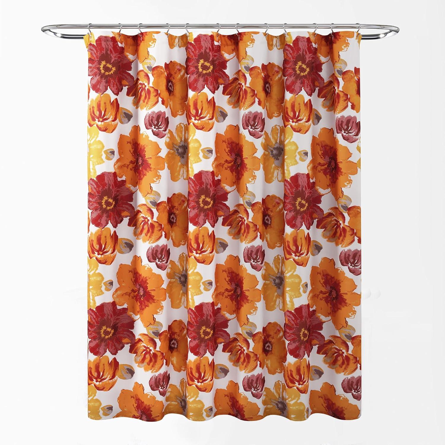 Leah Floral Shower Curtain