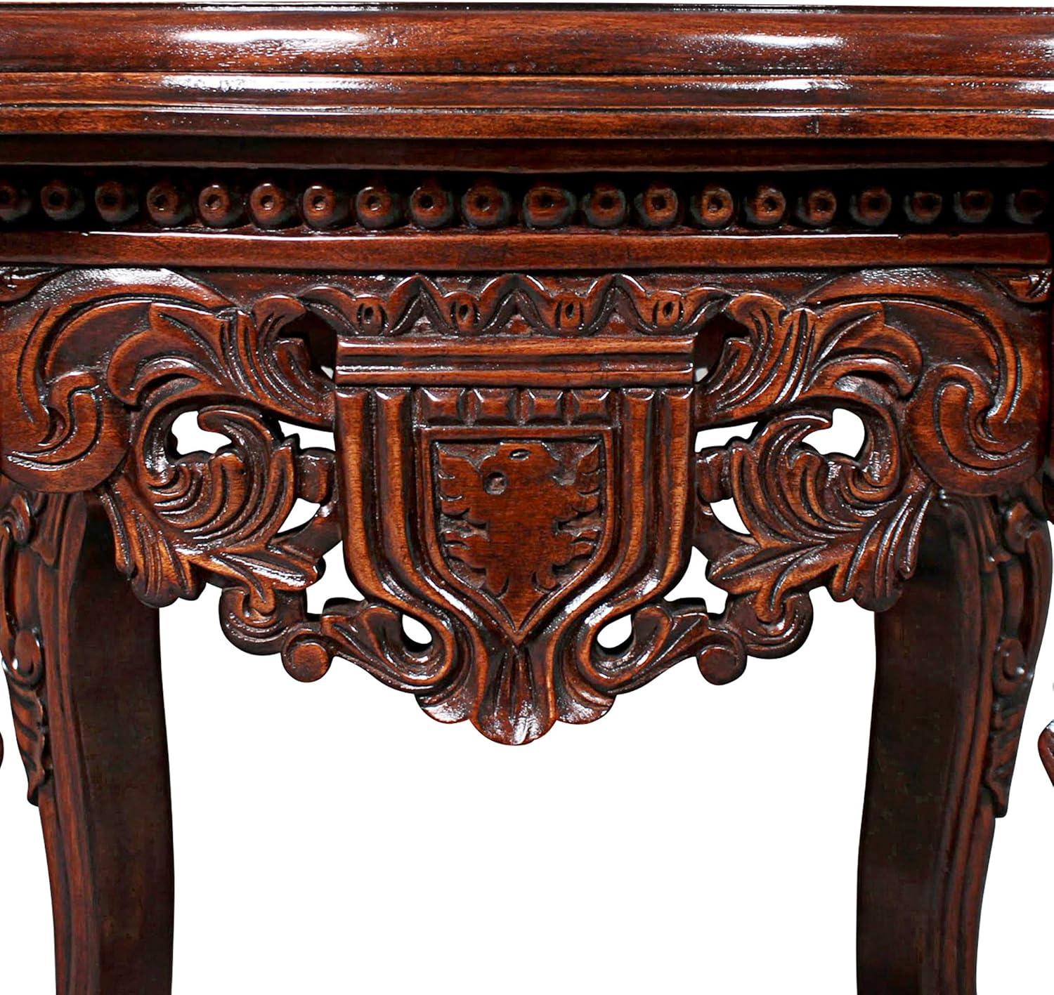 Raffles Grand Hall 26'' Mahogany Lion Leg Side Table