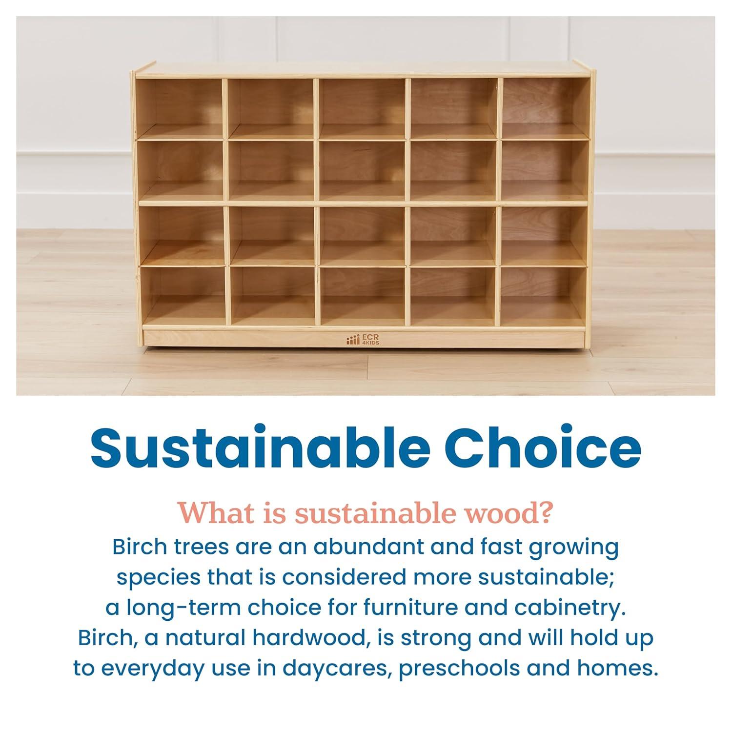 Wood Designs Contender 20 Compartment Cubby
