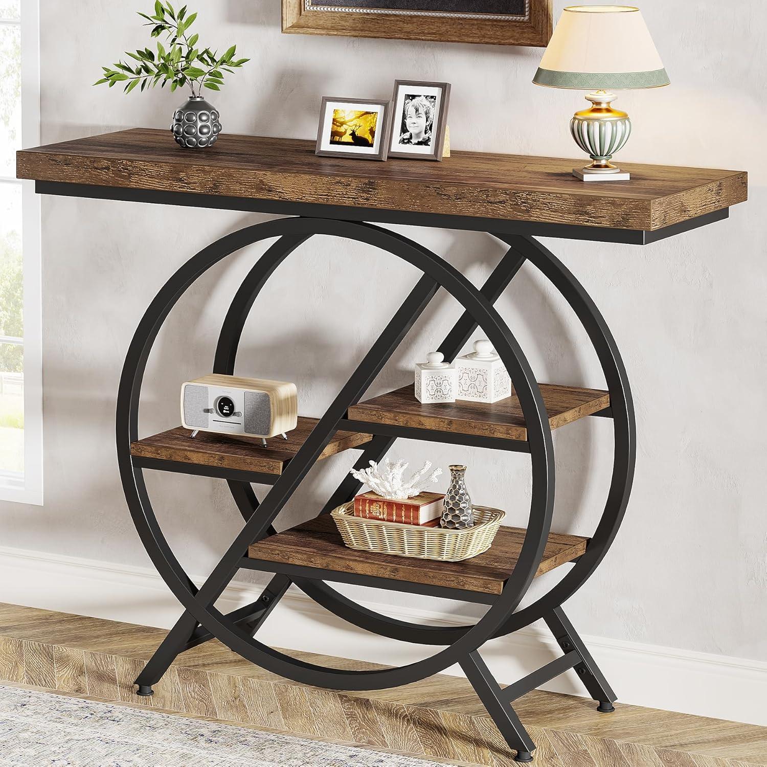 Tribesigns 39.4" 4-Tier Console Table