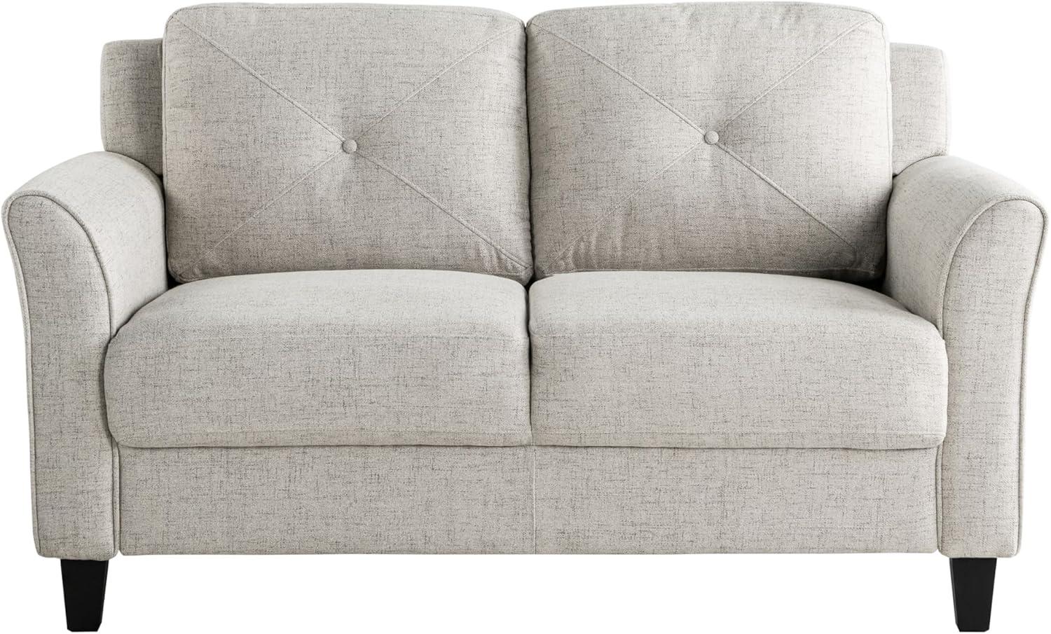 Lifestyle Solutions Harper Loveseat Woven Beige