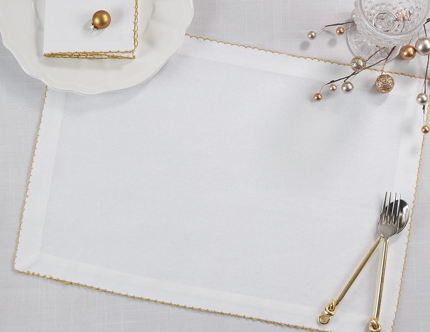 Recotting Cotton No Pattern Rectangle Placemat