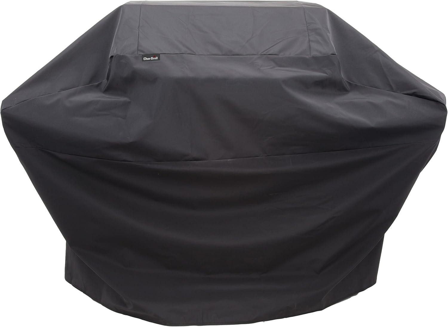 Char-Broil Black Heavy-Duty Weather Resistant Grill Cover, 72 in.