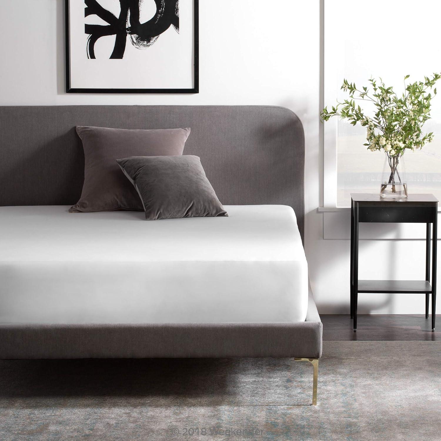 Weekender Jersey Waterproof Fitted Mattress Protector, Twin