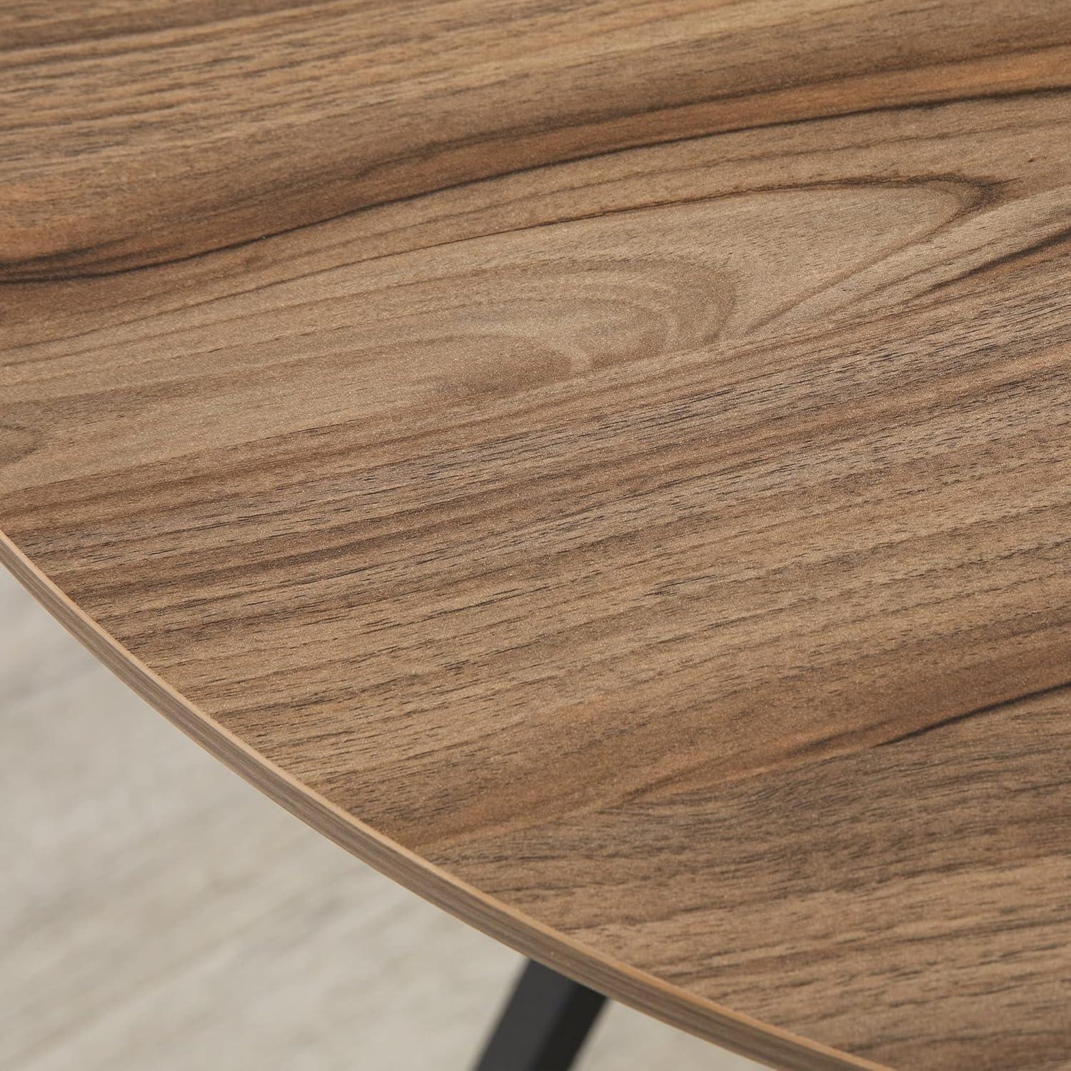 5-Piece Bar Table and Chairs Set, Space Saving Dining Table with 4 Stools