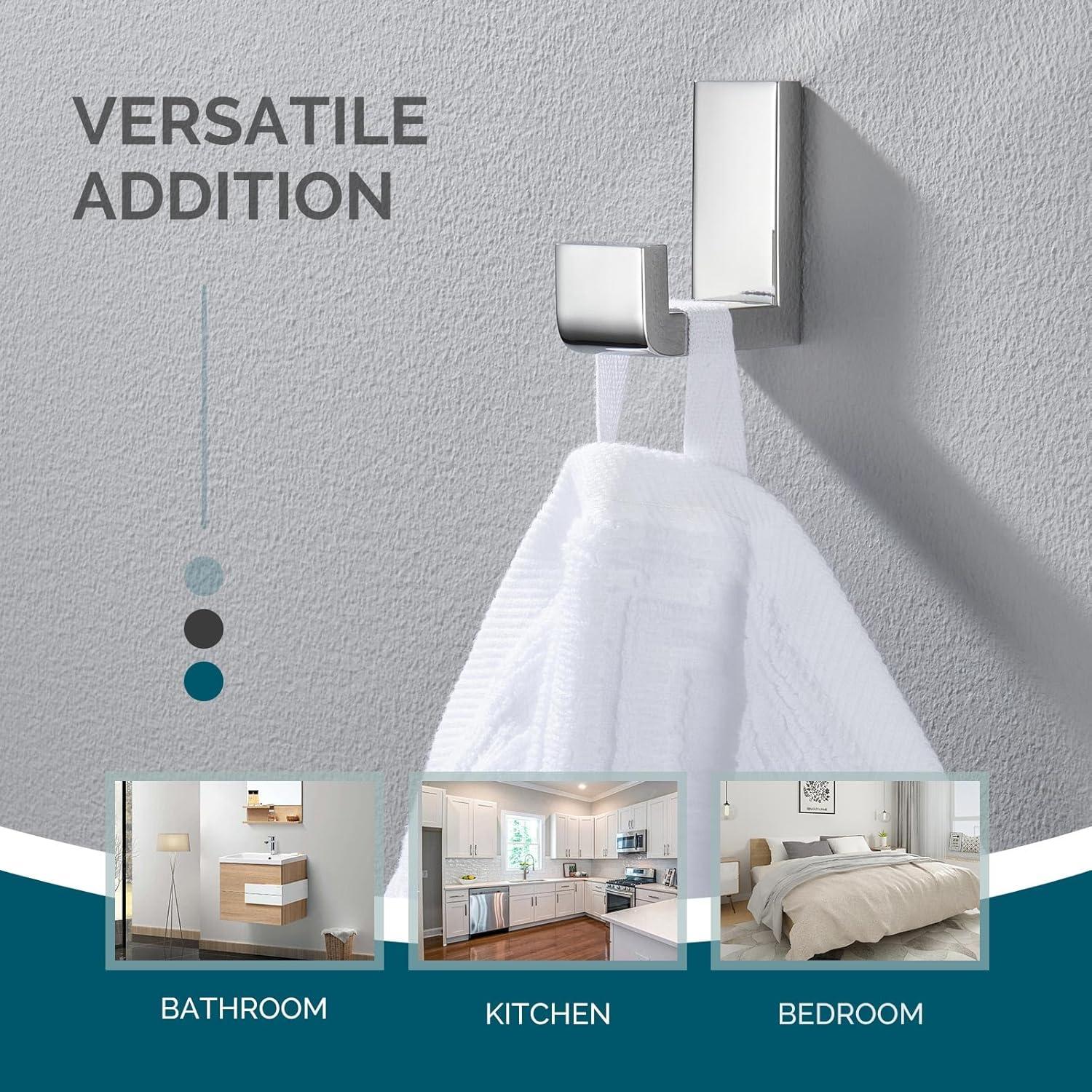 Stainless Steel Bathroom Wall Mounting Robe Hook