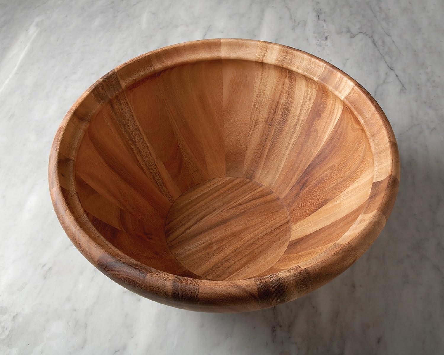 Ironwood Gourmet Gourmet Wood Salad Bowl