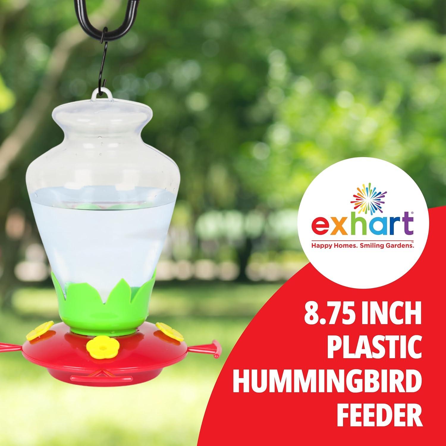 Exhart Hanging Hummingbird Feeder