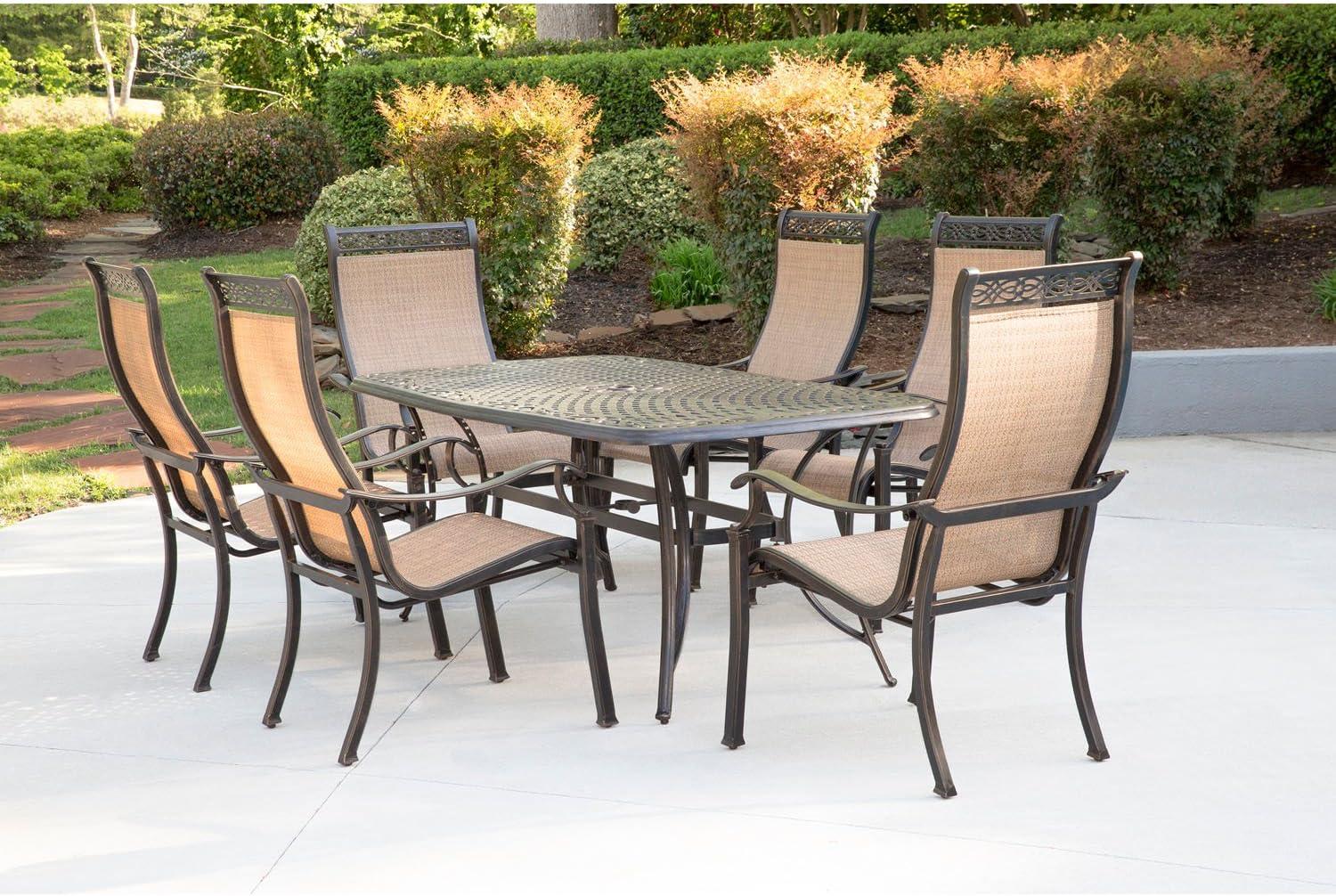 Hanover Manor 7-Piece Outdoor Dining Set