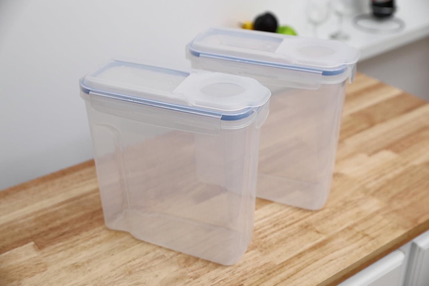 Food Storage - Set of 2 Containers and 2 Lids