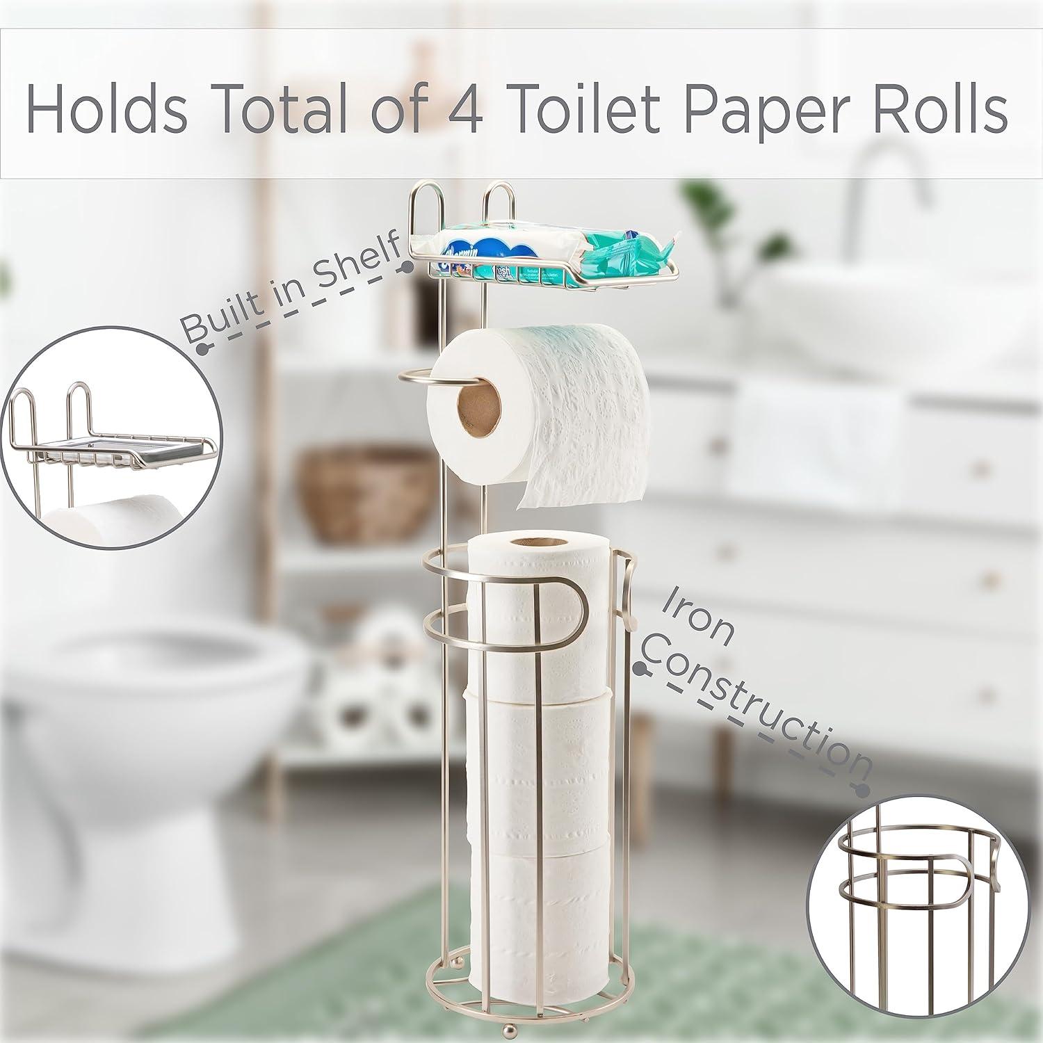 Free Standing Toilet Paper Holder