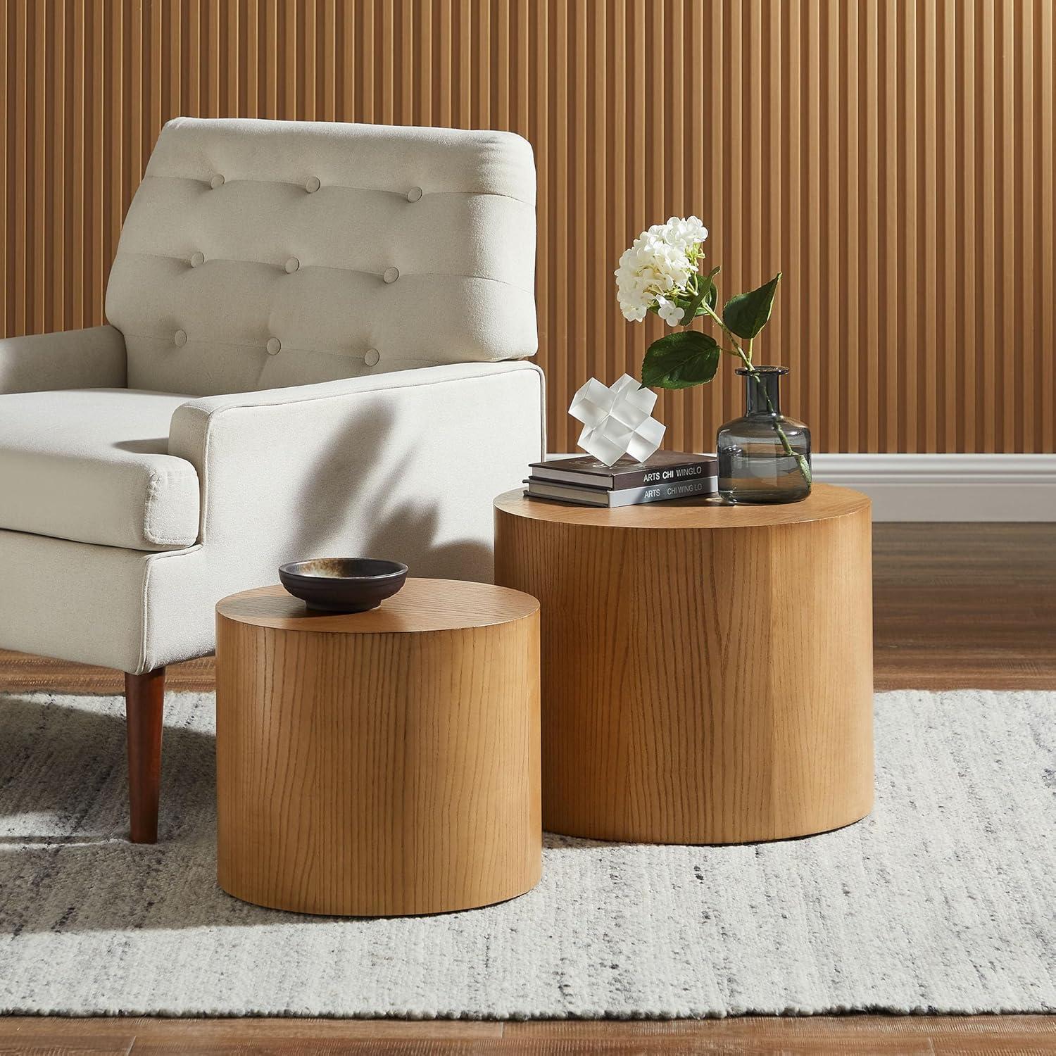 Modway Amani Round Nesting Coffee Tablesset Of 2