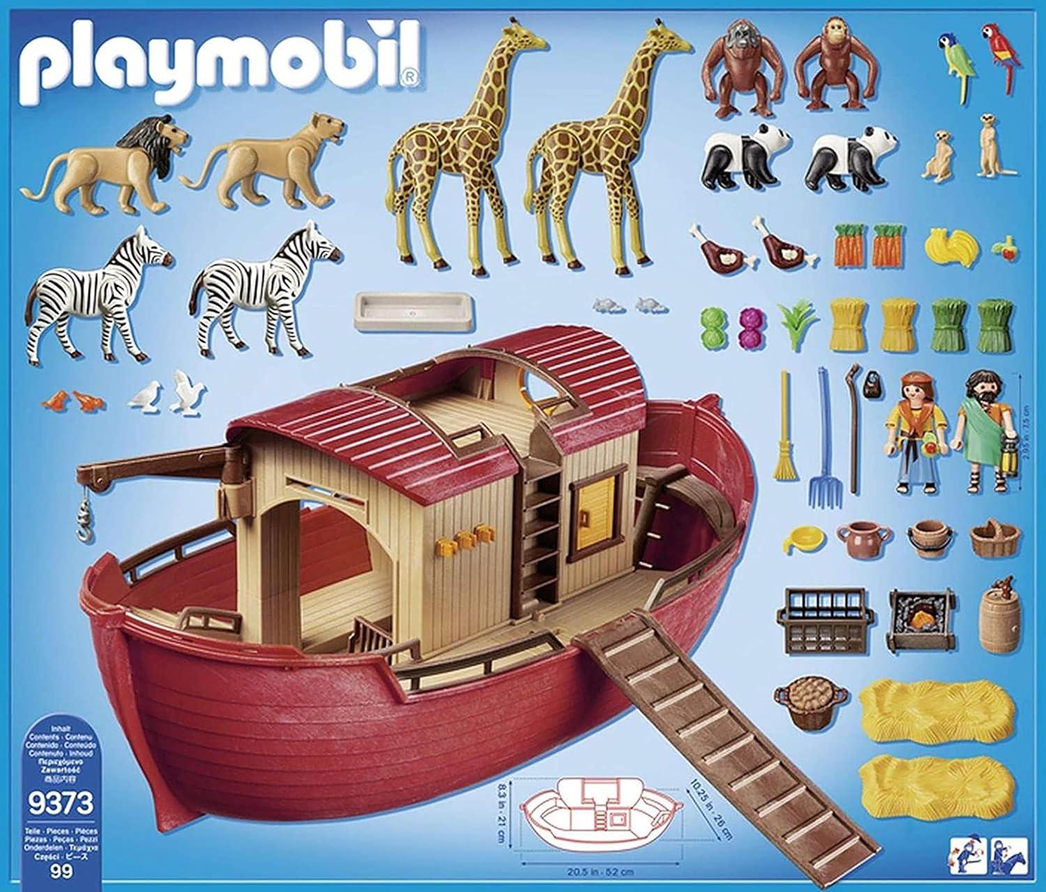 Multicolor Playmobil Noah's Ark with Figures and Animals