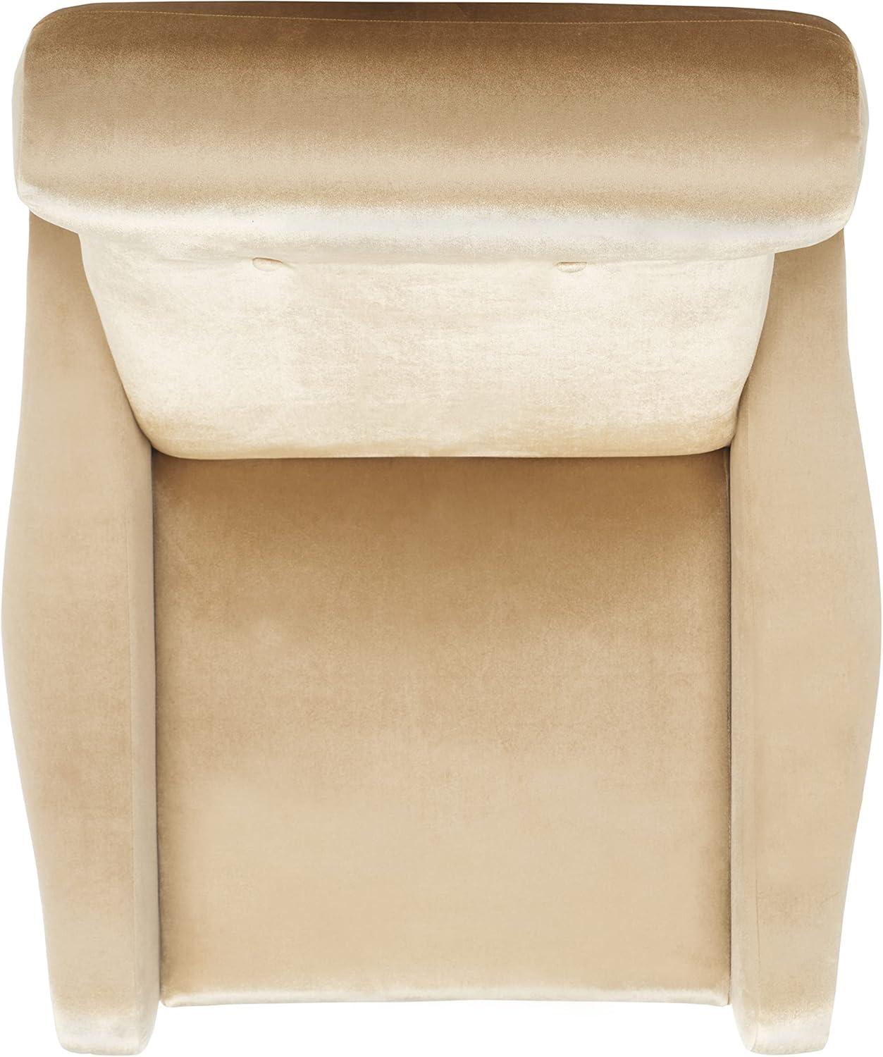 Elicia Accent Chair - FOX6260 - Camel - Safavieh
