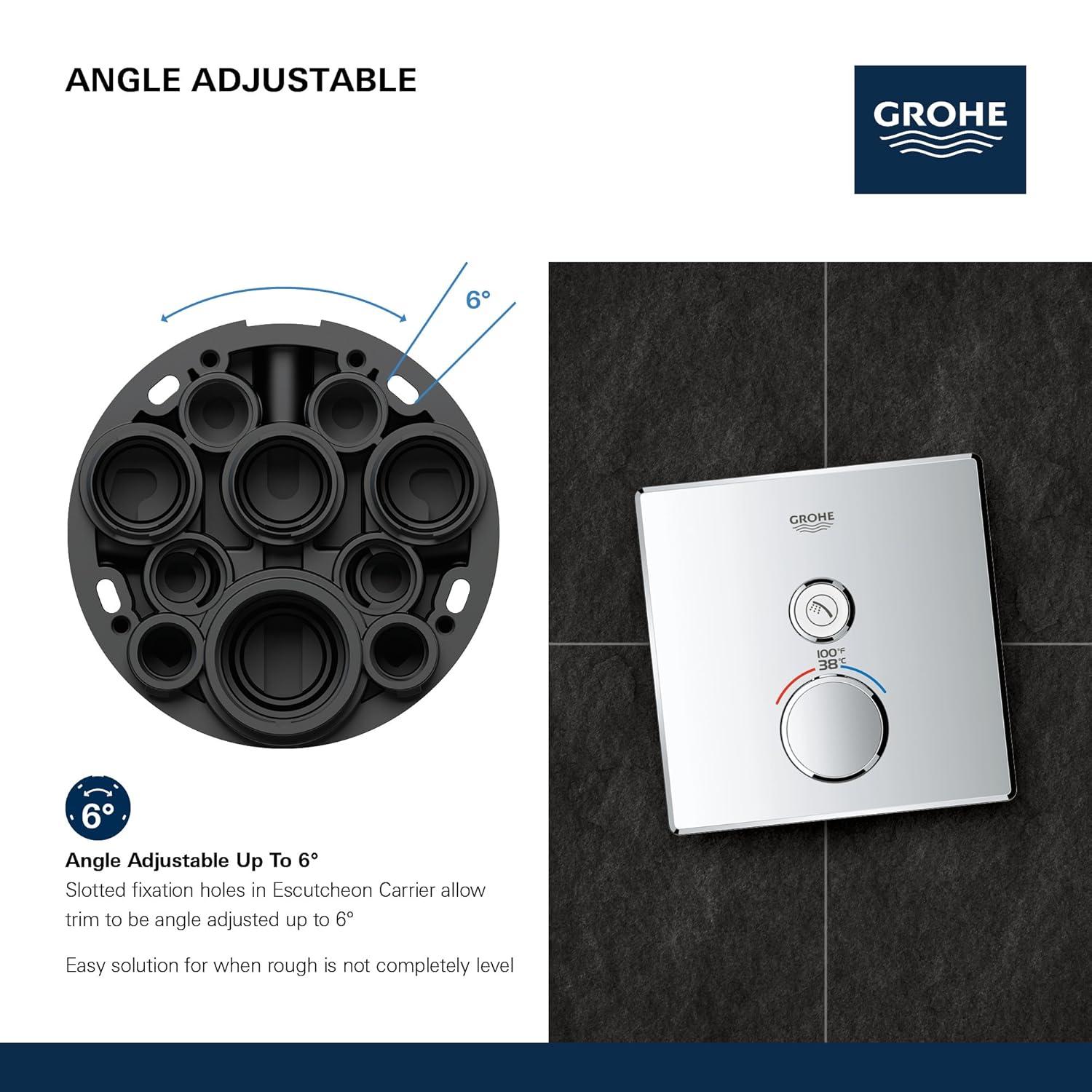 Grohtherm® SmartControl Single Function Thermostatic Trim with Control Module