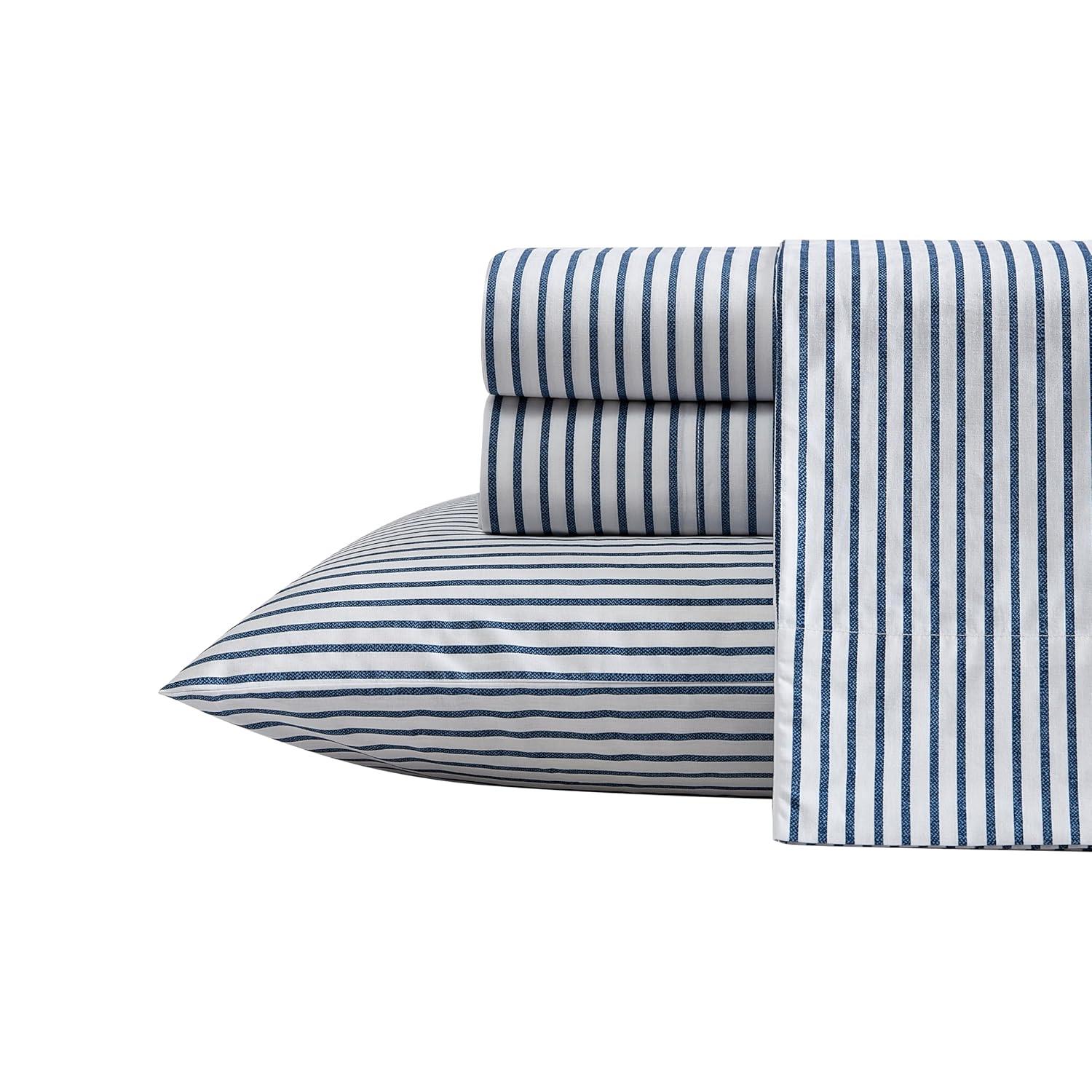 Nautica Printed Cotton Percale Sheet Sets
