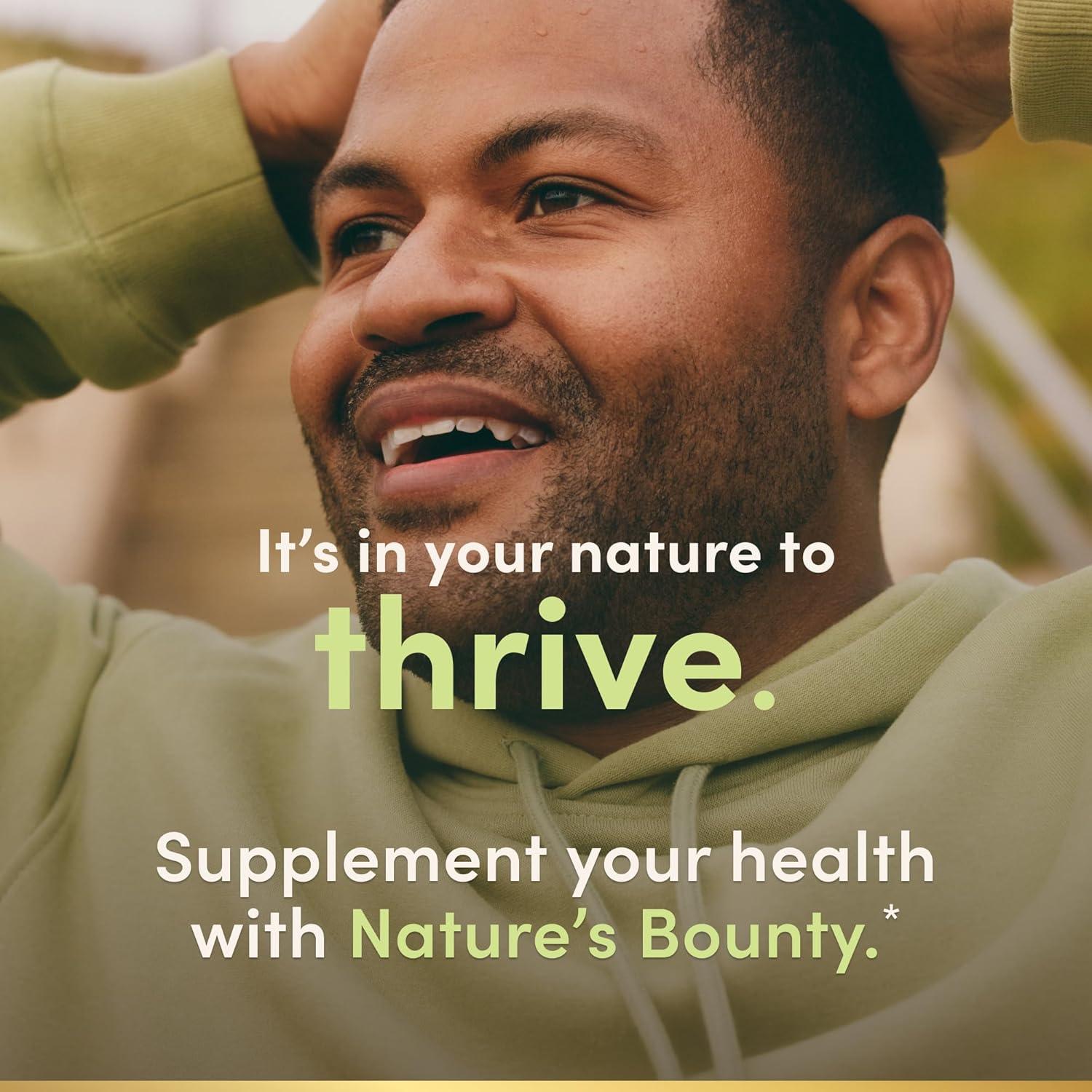 Nature’s Bounty Iron Supplement, 65mg, Mineral Supplement, 100 Tablets