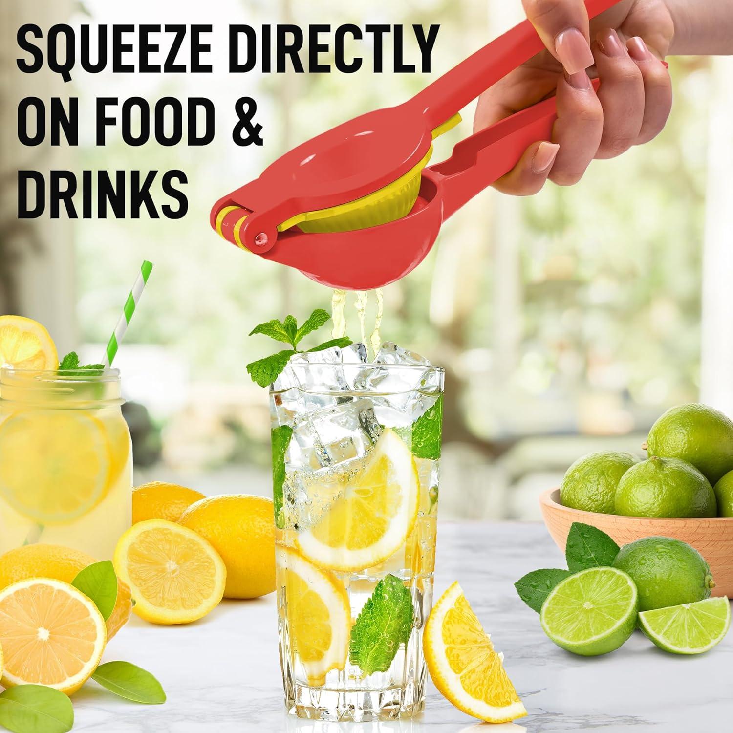 Zulay Kitchen Zulay Kitchen 2-in-1 Manual Lemon Squeezer Manual Juicer Citrus Press