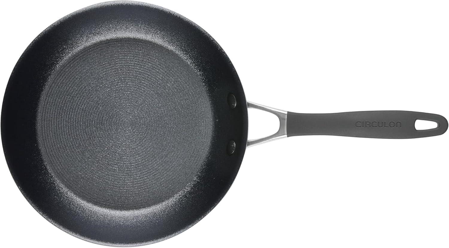 Graphite Stainless Steel Nonstick Induction Fry Pan Set, 2 Piece