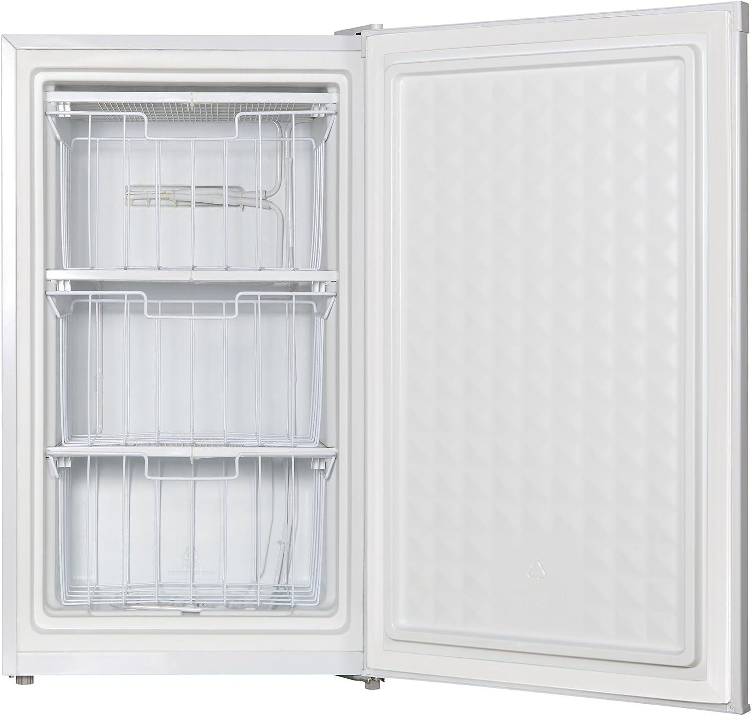 Sunpentown 3.0 Cu. ft. Upright Freezer with Energy Star, White