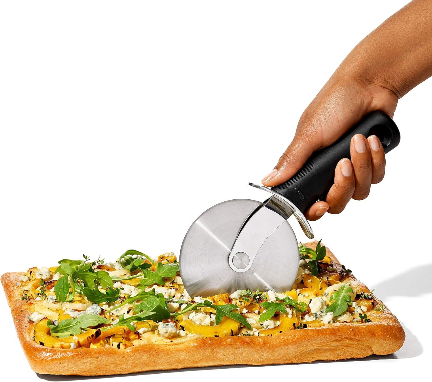 OXO Good Grips NEW Large 4-Inch Pizza Wheel and Cutter