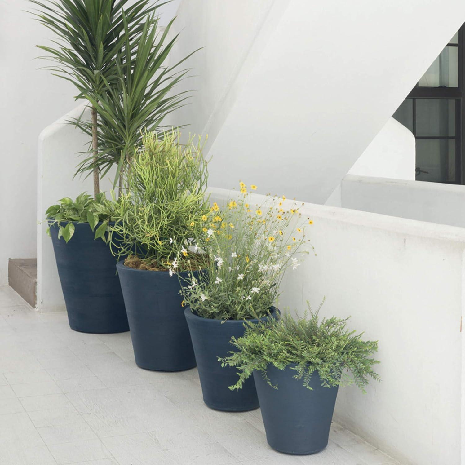 Madison Indoor/Outdoor Modern Round Planter