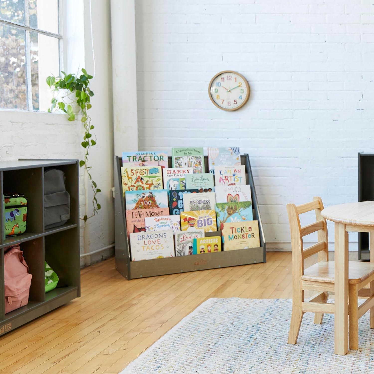 ECR4Kids Single-Sided Book Display, Classroom Bookshelf