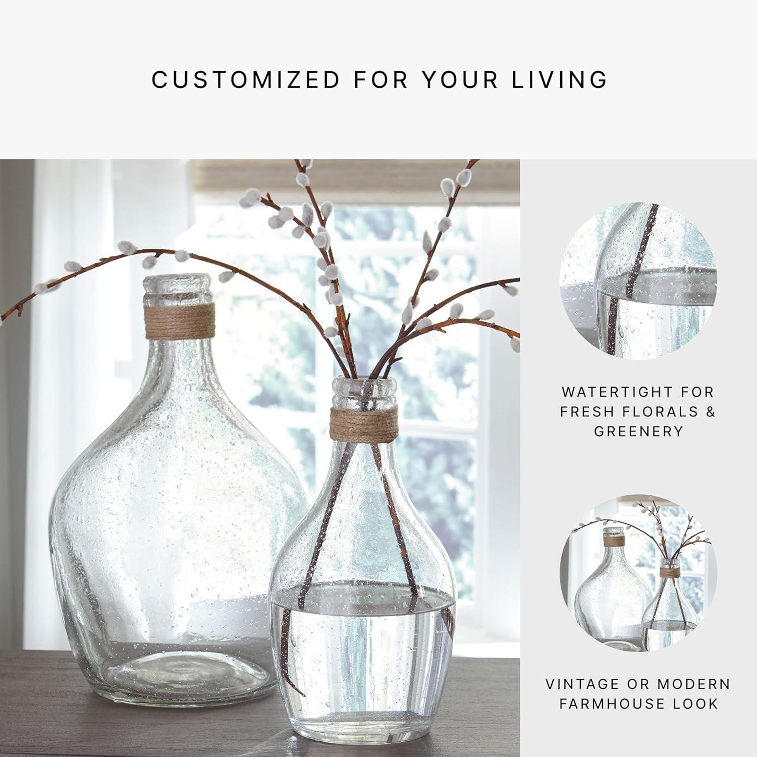 Ornate Home Glass Table Vase