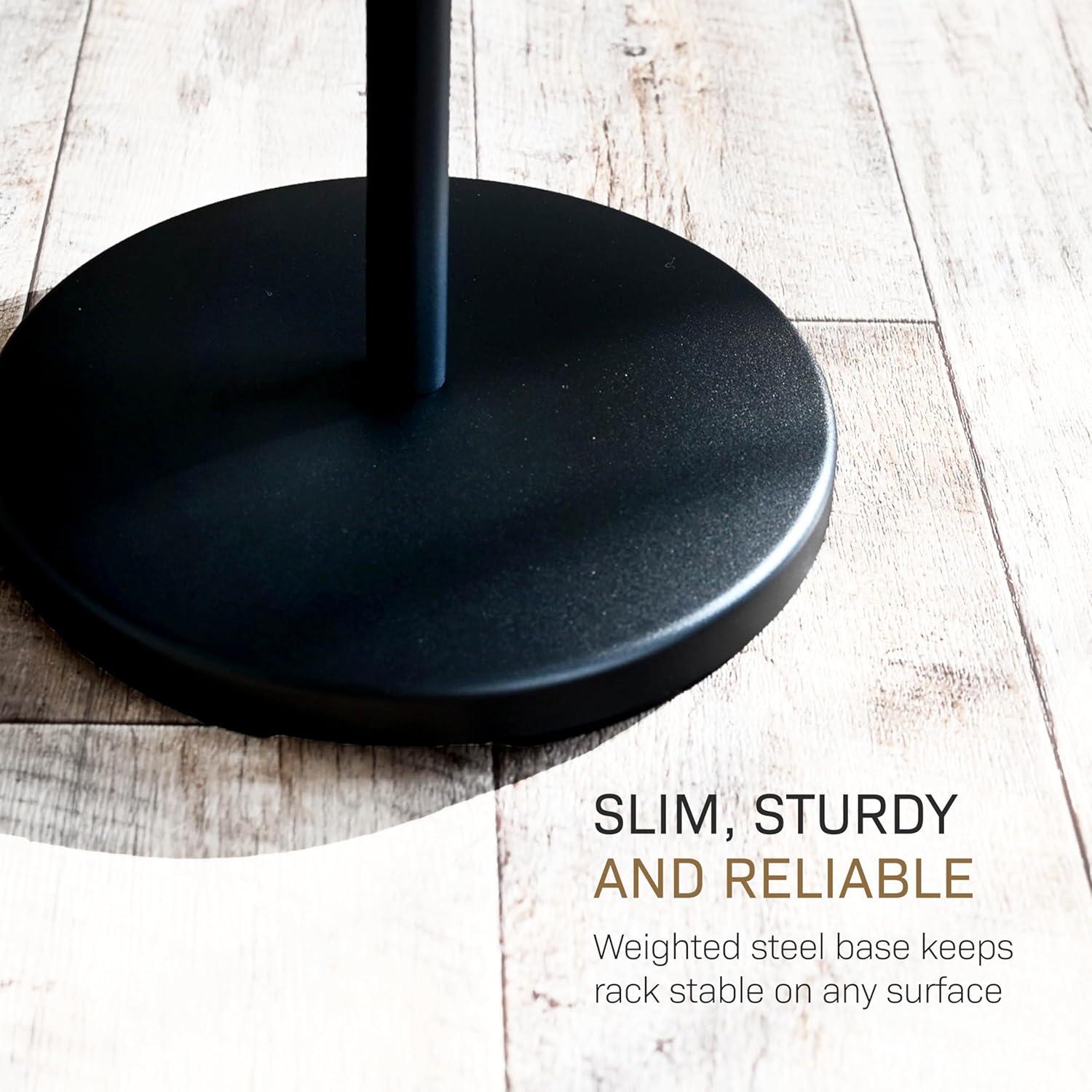 Yamazaki Home Coat Hanger, Steel, Weighted Base