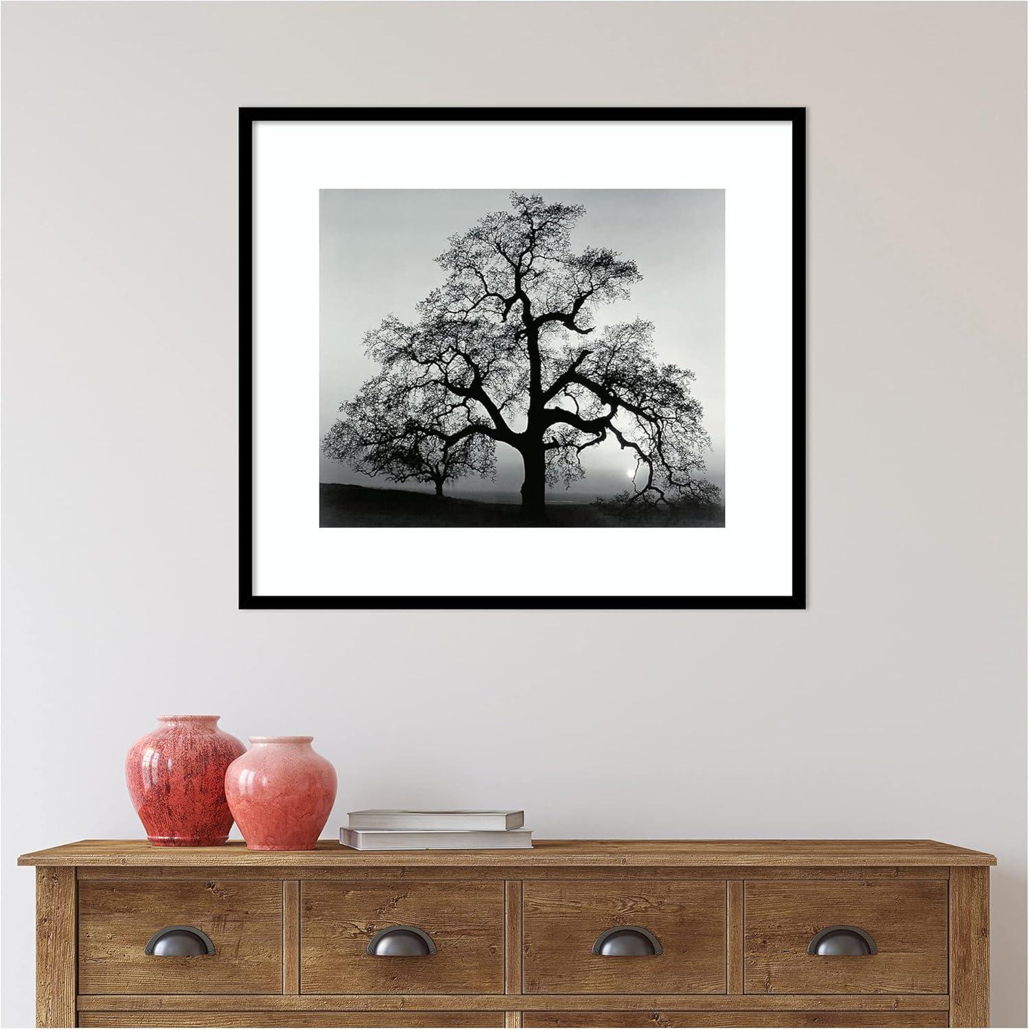 Black Wood Framed Landscape Photography Print, 31" x 27"