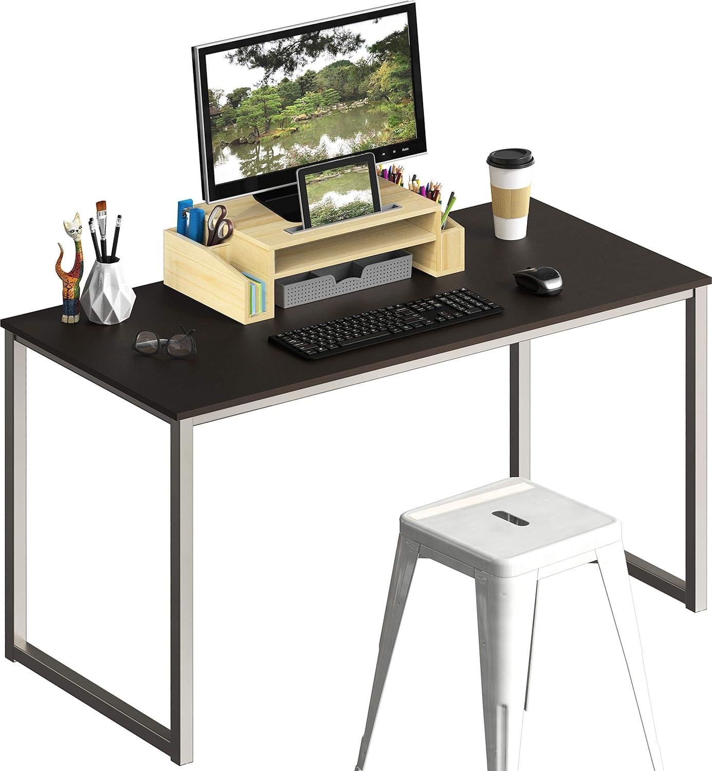SHW Mission 32 inches office desk, Espresso