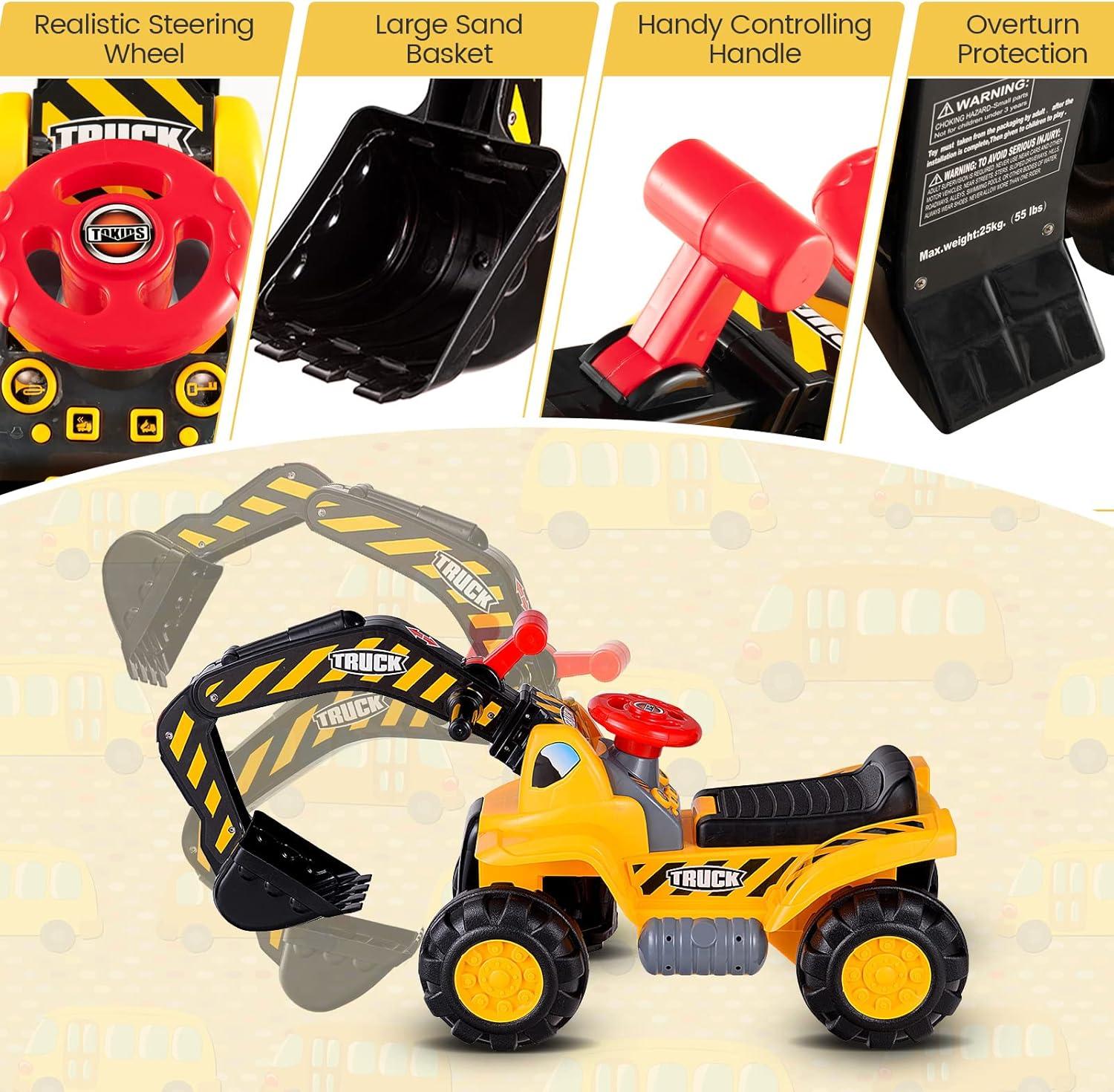 Costway Costway 1 Seater Tractors / Construction
