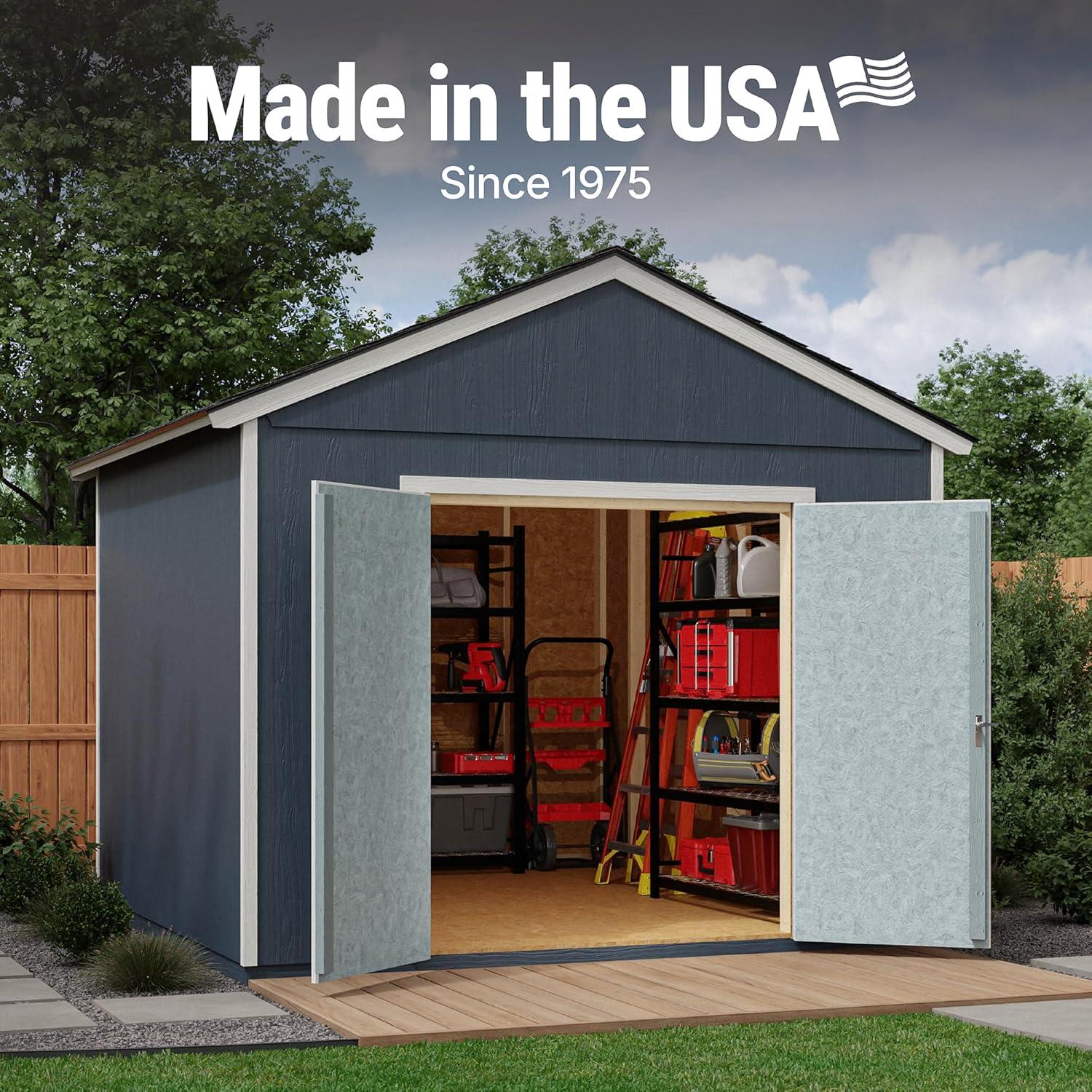 Handy Home Rookwood 10 ft. W x 10 ft. D Wood Storage Shed