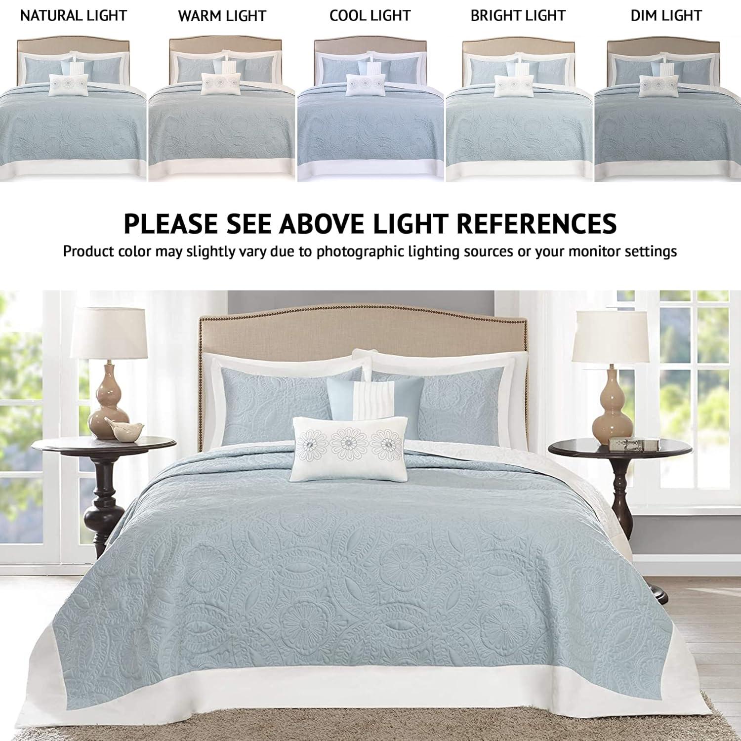 Madison Park 5 Piece Reversible Bedspread Set