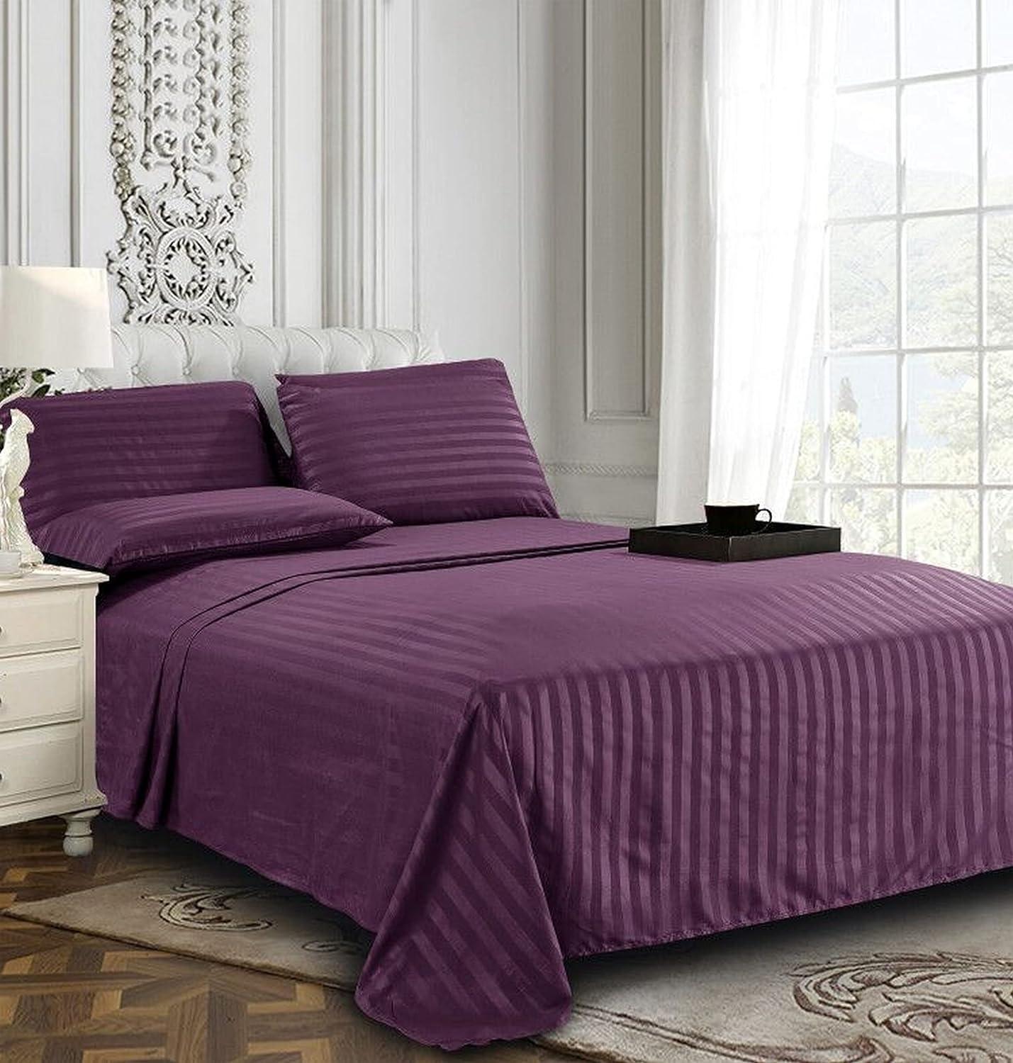 Percale Striped Sheet Set