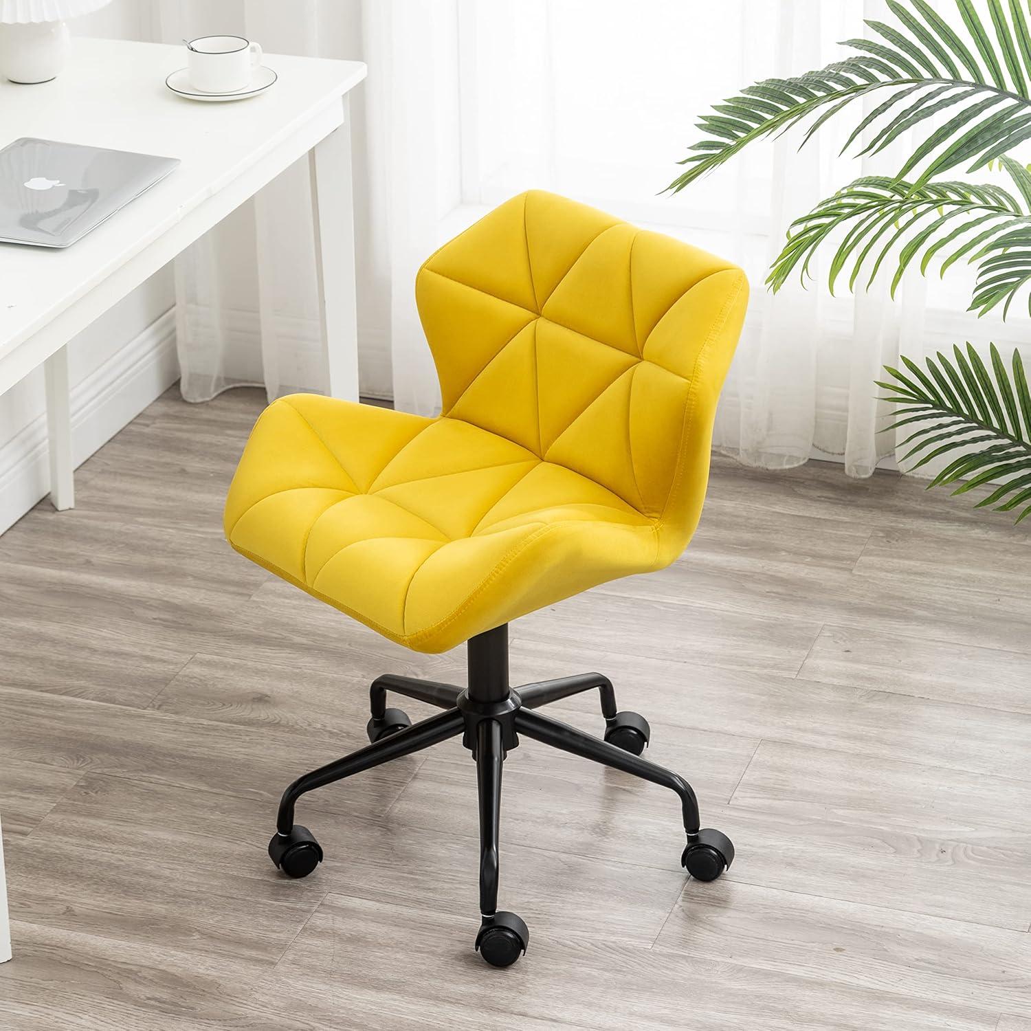 Velvet Office Chair