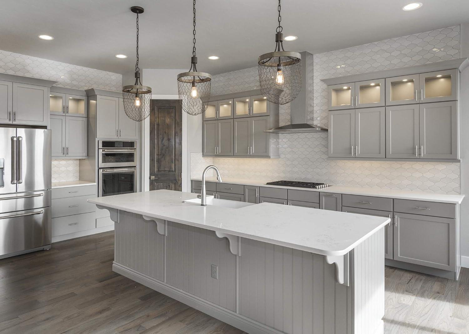 White Dimmable LED Swivel Puck Light Kit, 3-Pack