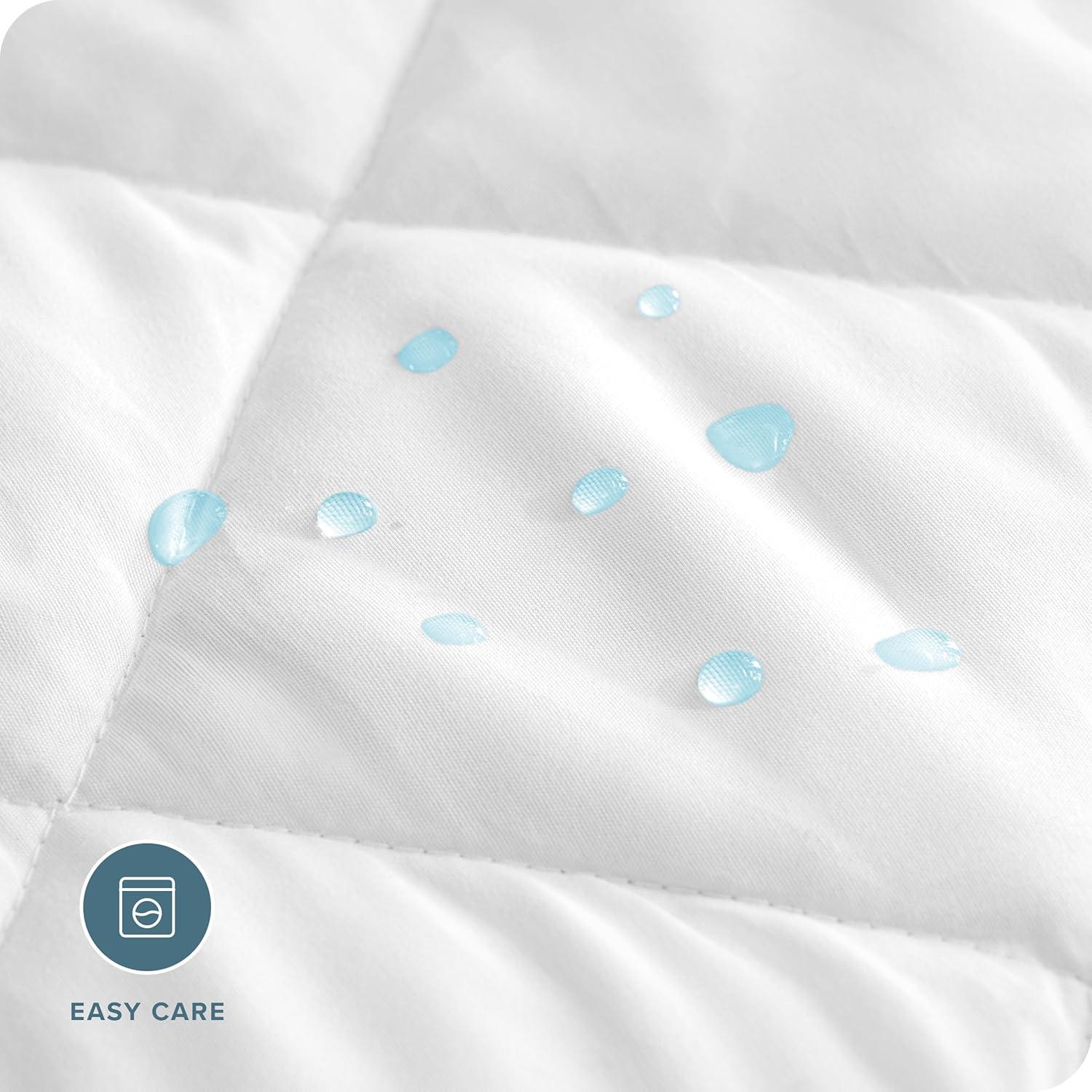 Bare Home Waterproof Quilted Mattress Pad