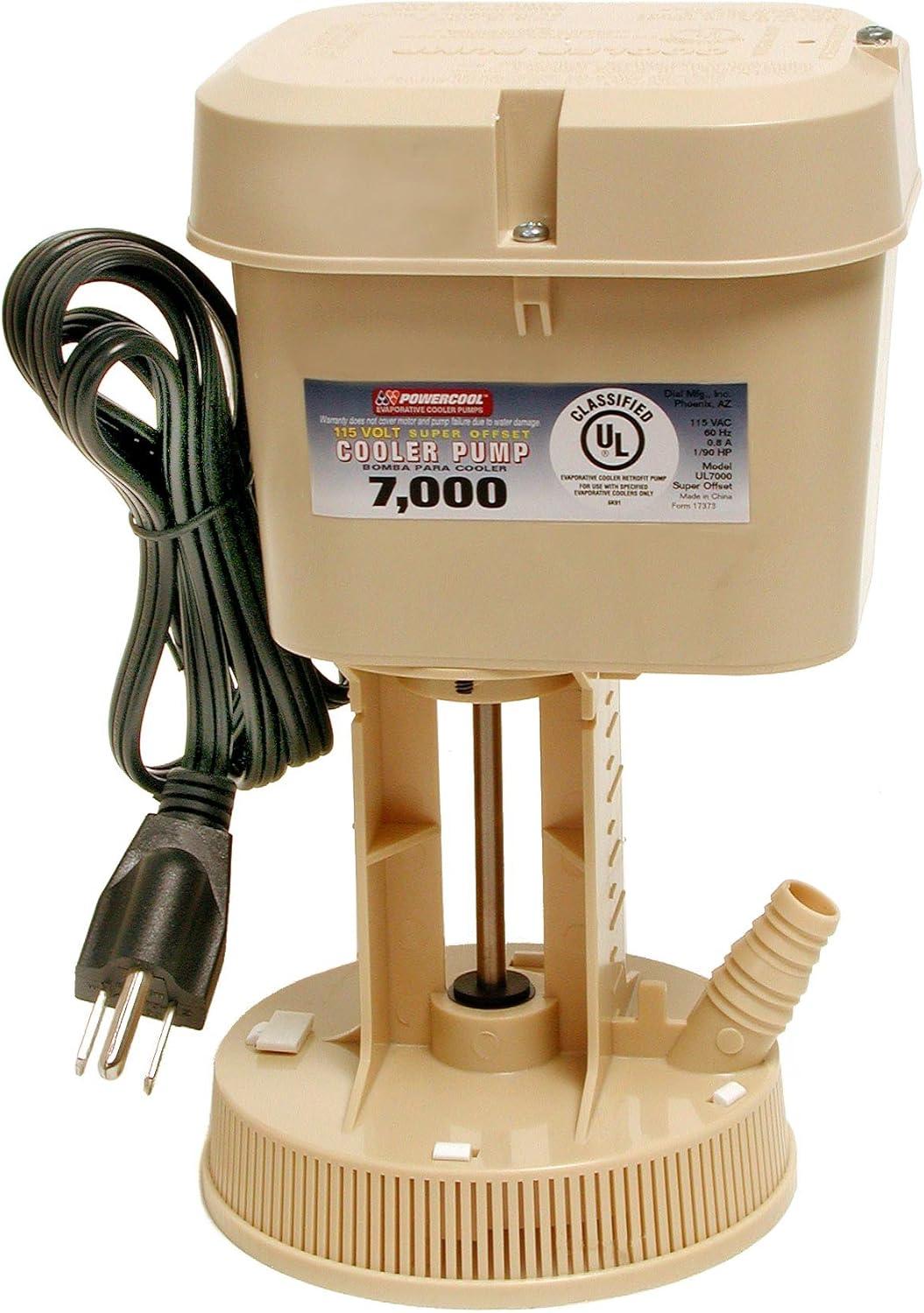 Tan 115-Volt Evaporative Cooler Pump for 7000 CFM