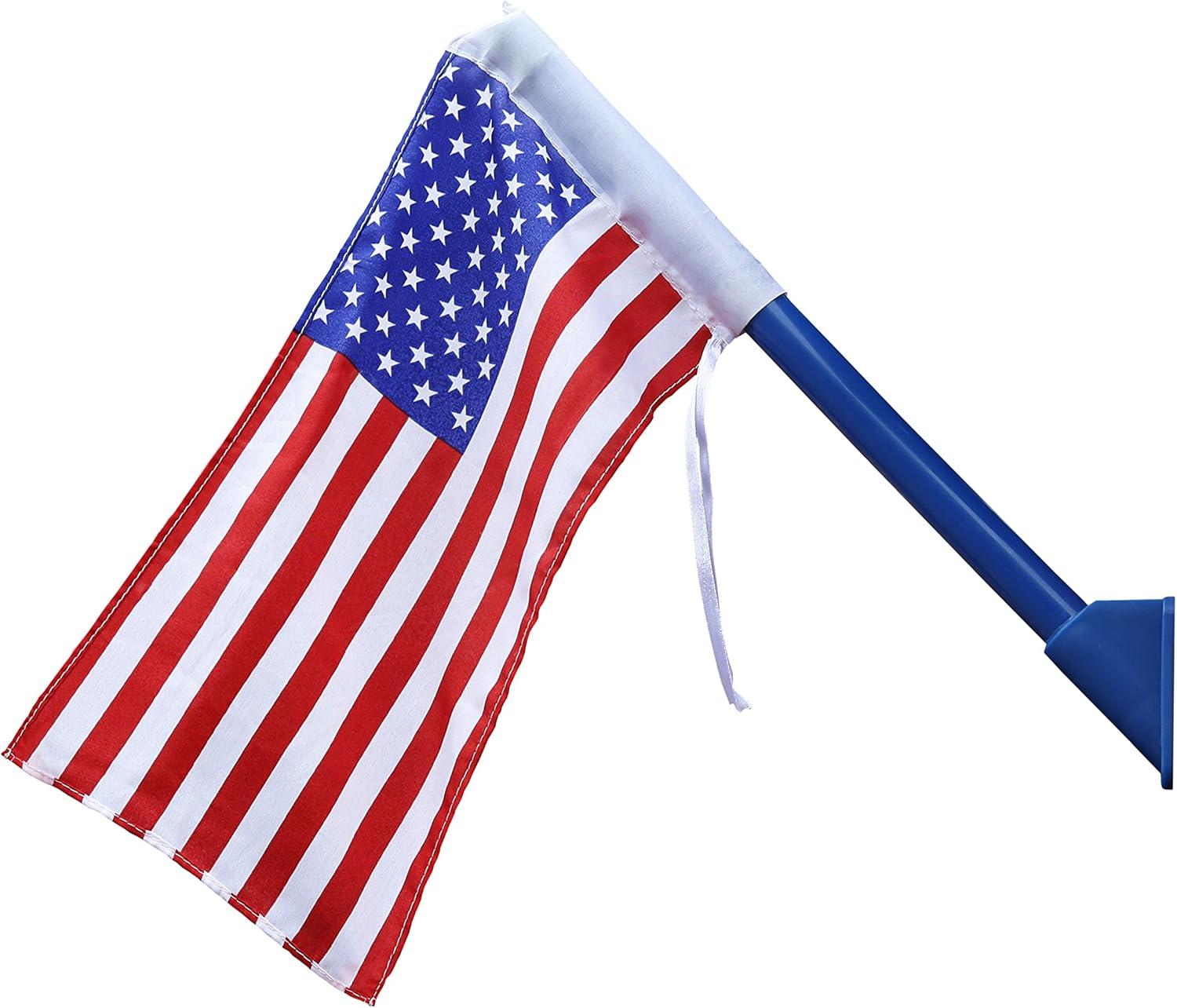 Patriotic American Flag with Mounting Hardware for Swing Set