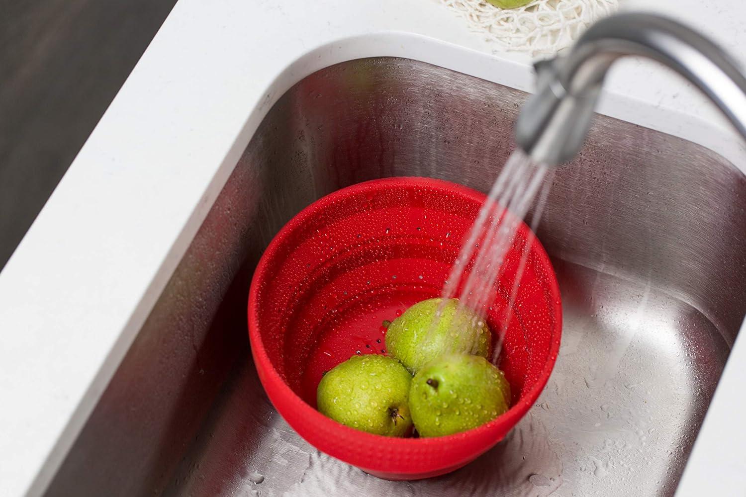 Better Houseware 4-Qt. Collapsible Silicone Colander