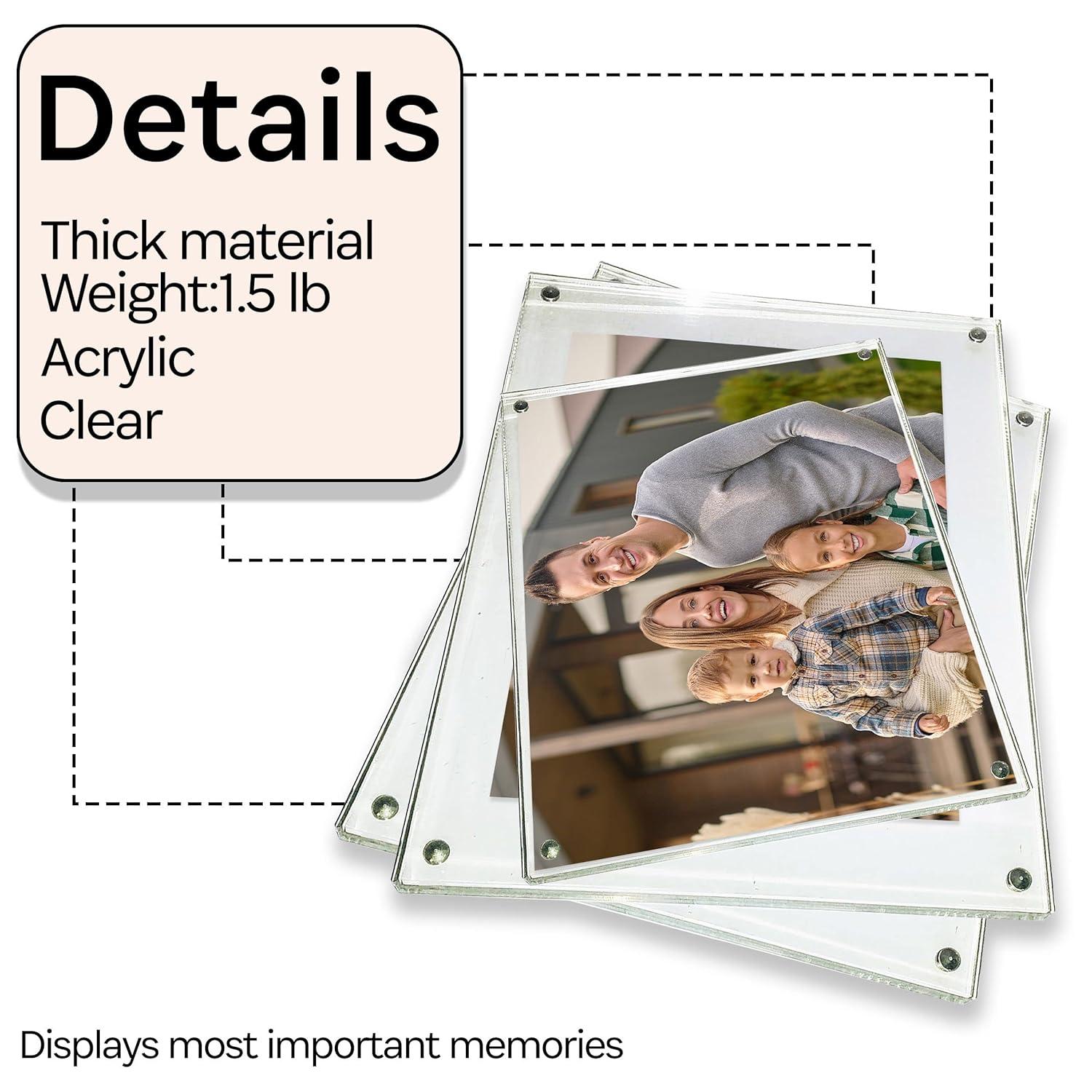 The MAGNET FRAME 6x8 5x7 Wall-Hanging Certificate style by Canetti - - 6x8