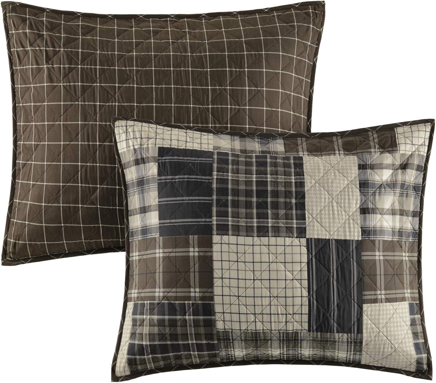 Timber 3 Piece Reversible Printed Quilt Set
