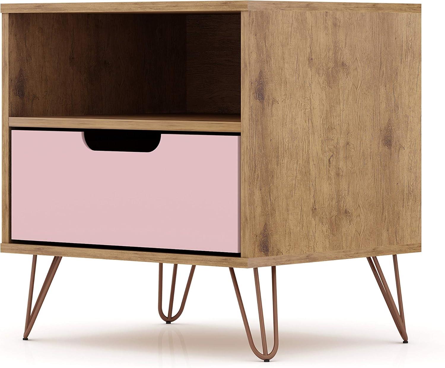 1.0 Rockefeller Nightstand - Manhattan Comfort