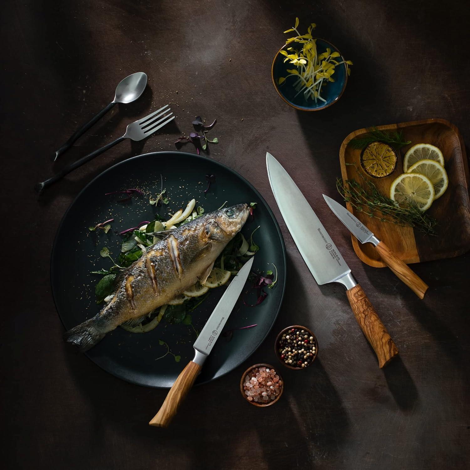 Messermeister Oliva Elite 8-inch Stealth Chef's Knife