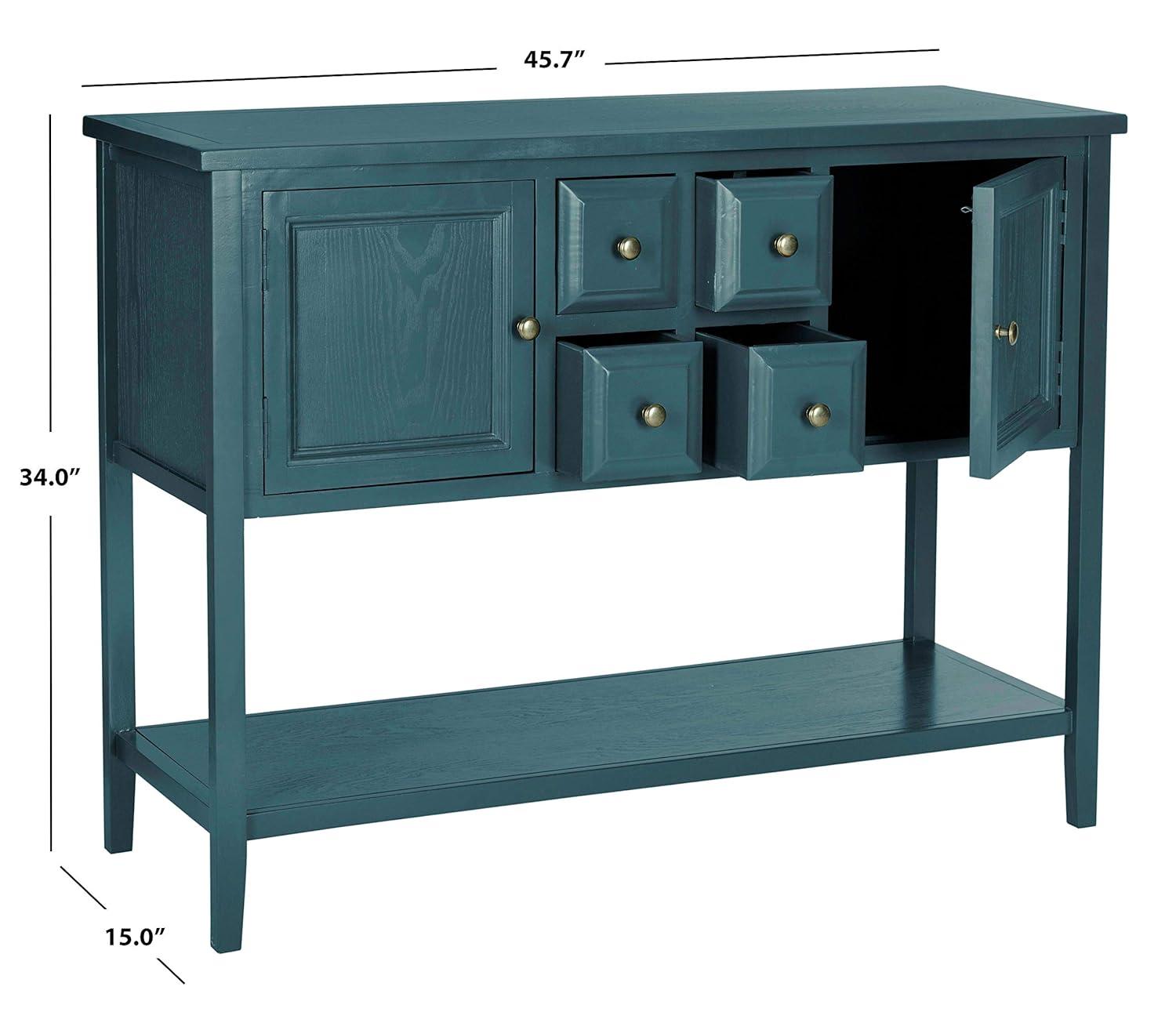 Charlotte Sideboard - AMH6517 - Teal - Safavieh Couture