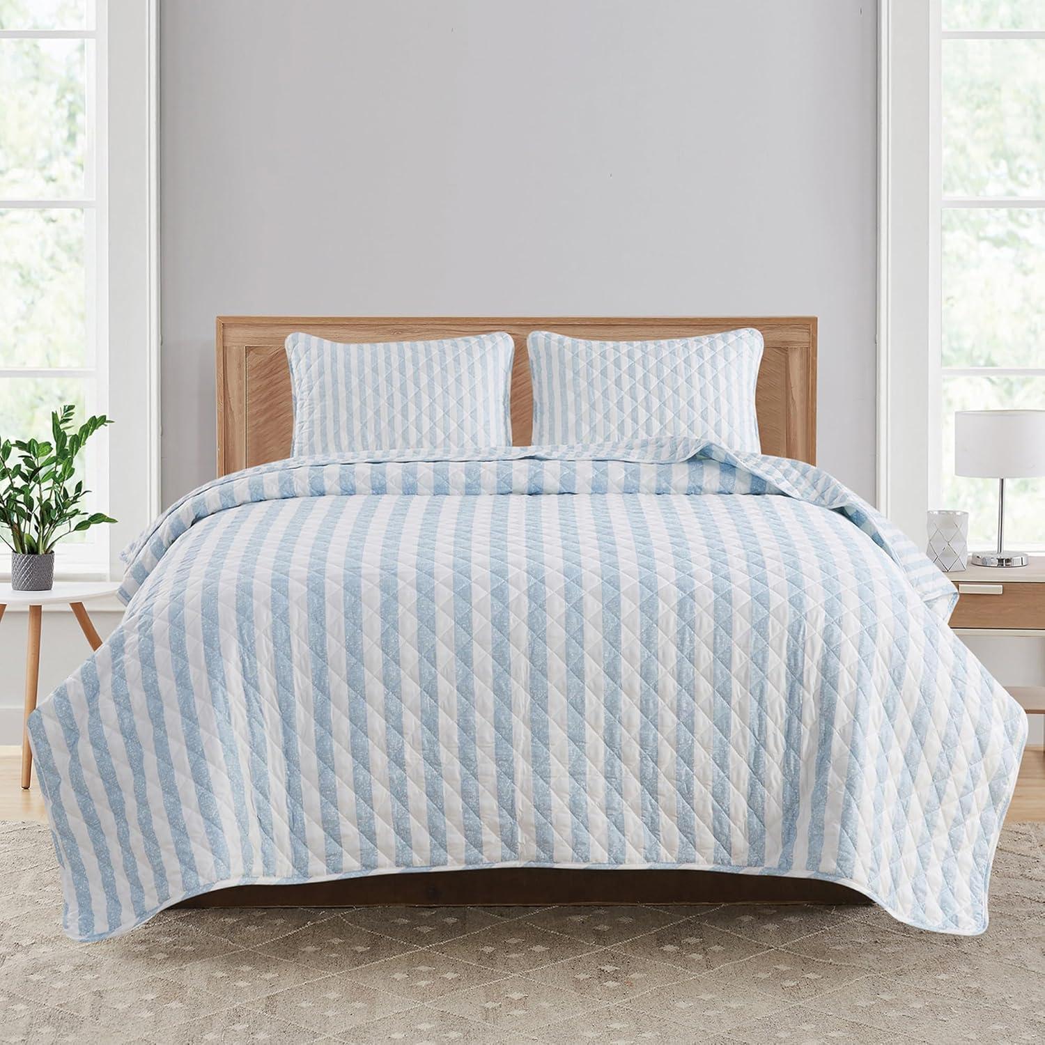 Market & Place Sofia No Striped Quilt Set