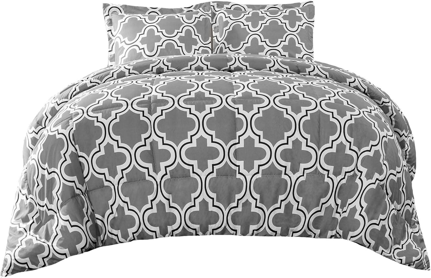 Superior Superior Trellis Trellis Hypoallergenic Down Alternative 3Pc Comforter Set